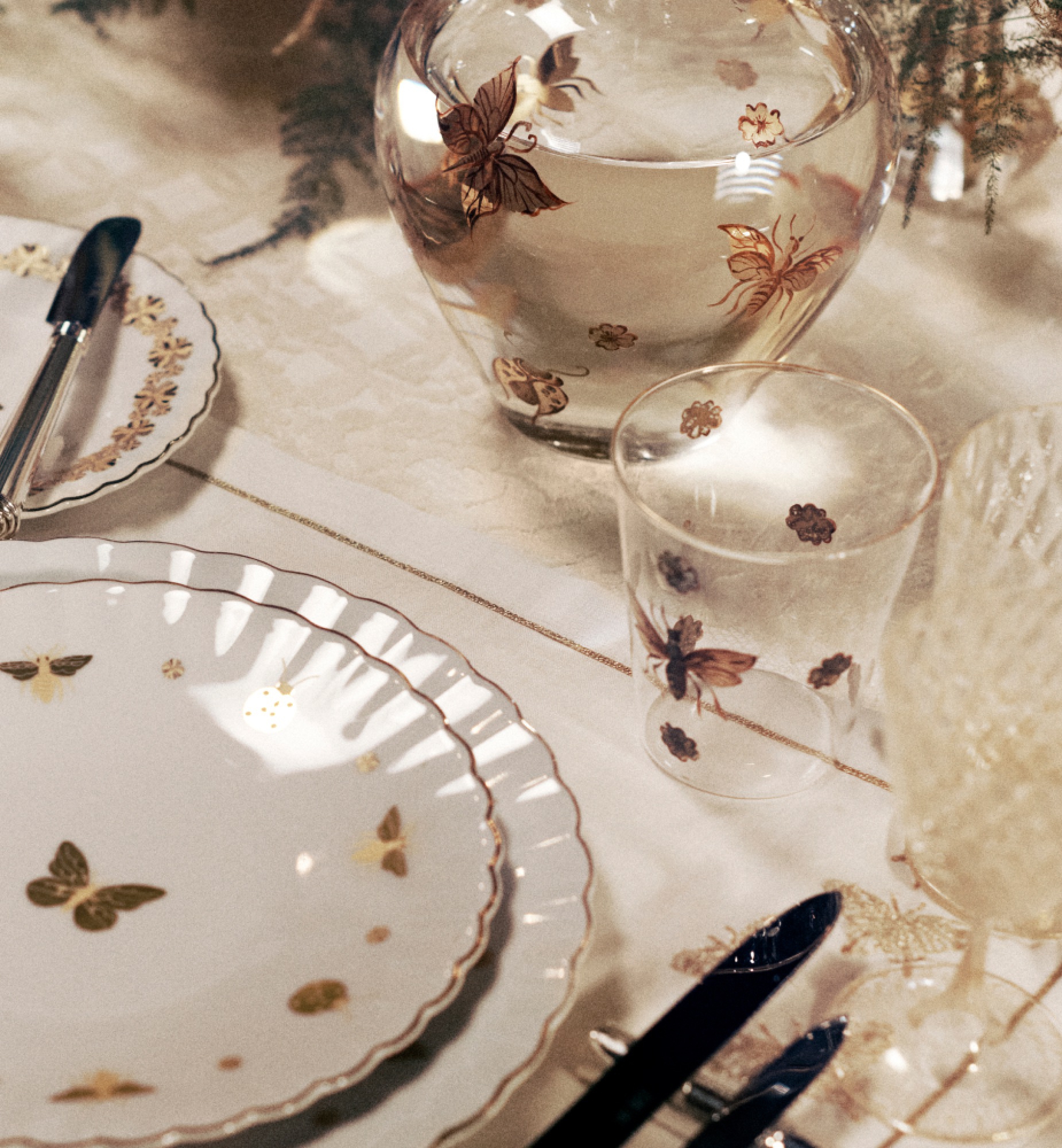 水杯 金色调 Bal des Abeilles 系列 E13