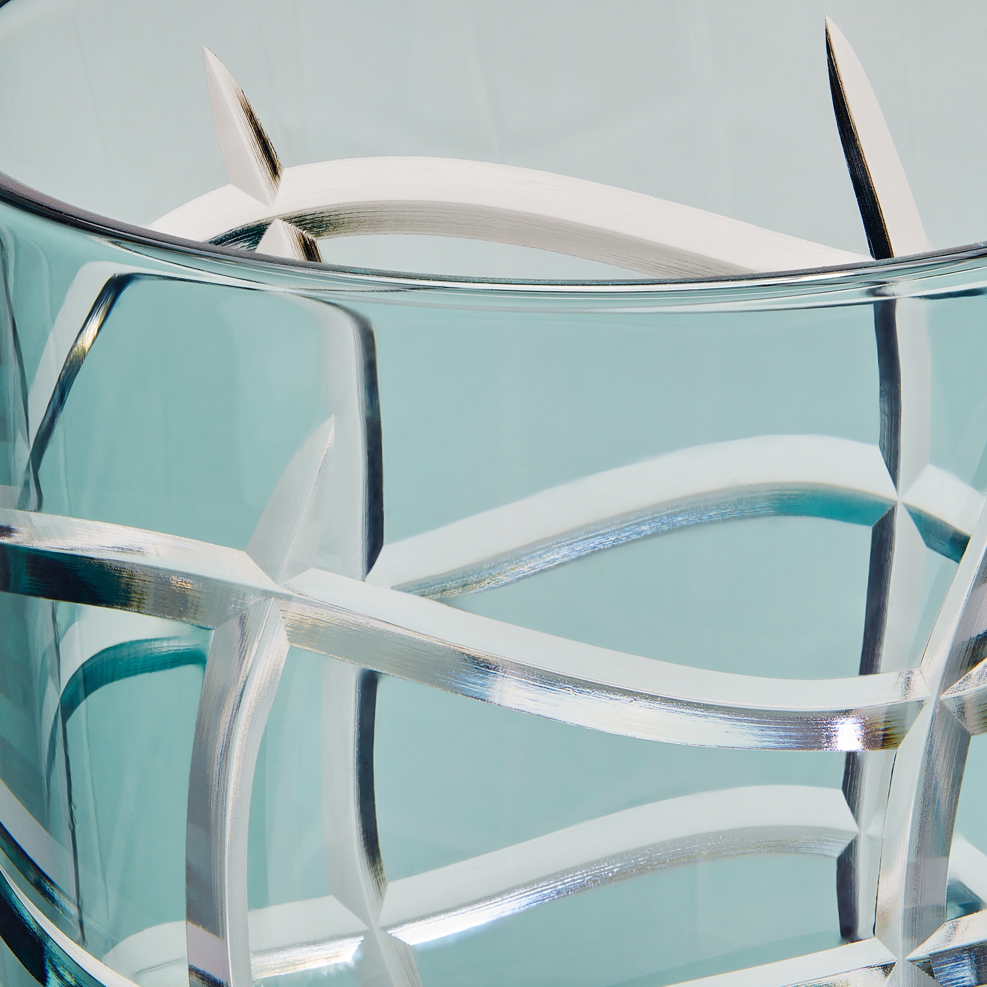 小号杯子六件套装 暗彩色玳瑁花纹 E10