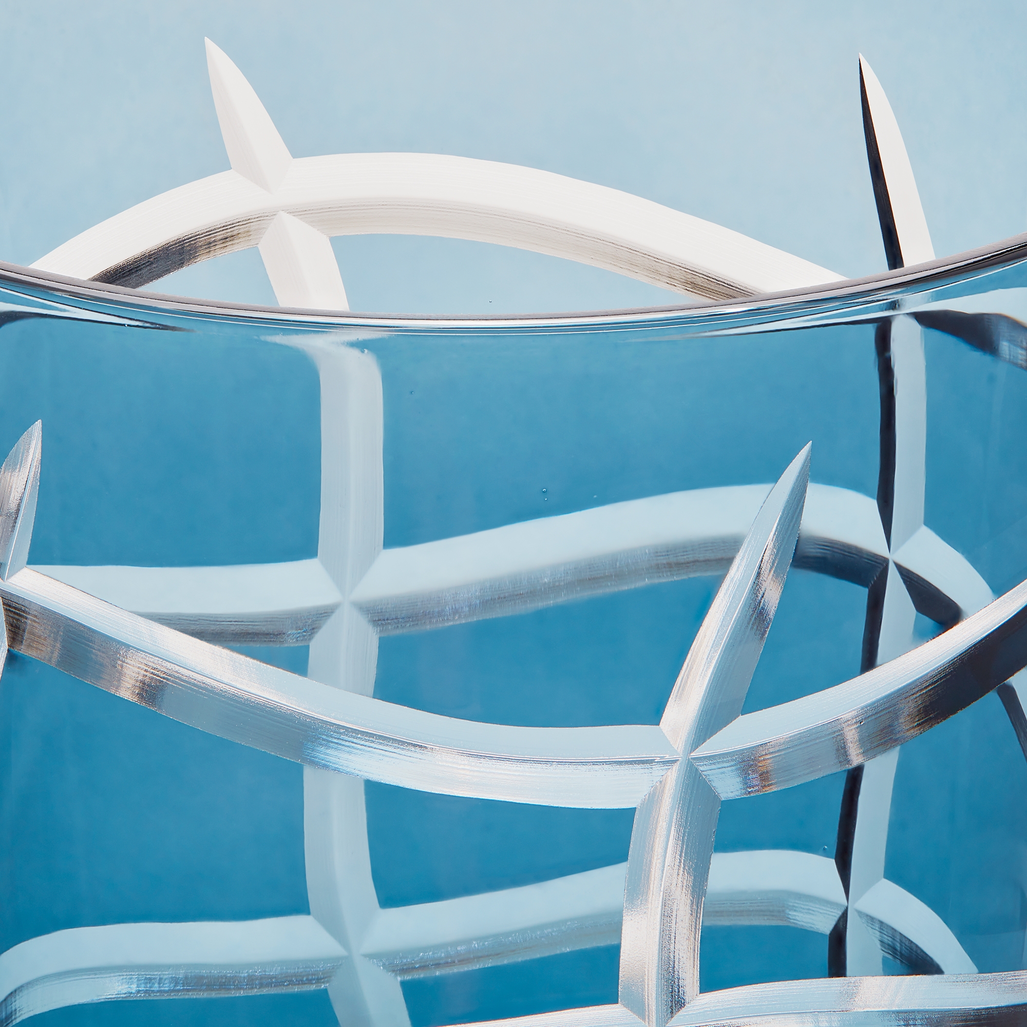 小号杯子六件套装 暗彩色玳瑁花纹 E11