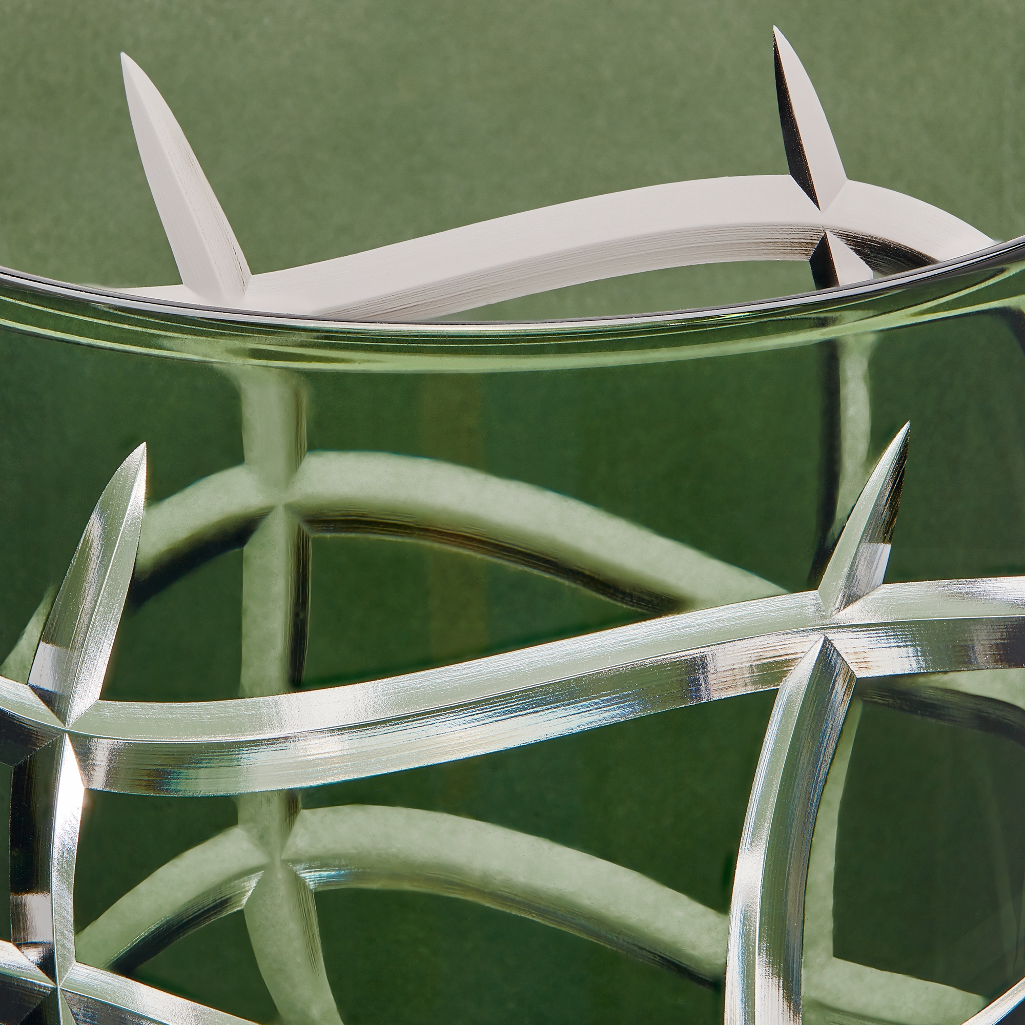 小号杯子六件套装 暗彩色玳瑁花纹 E12