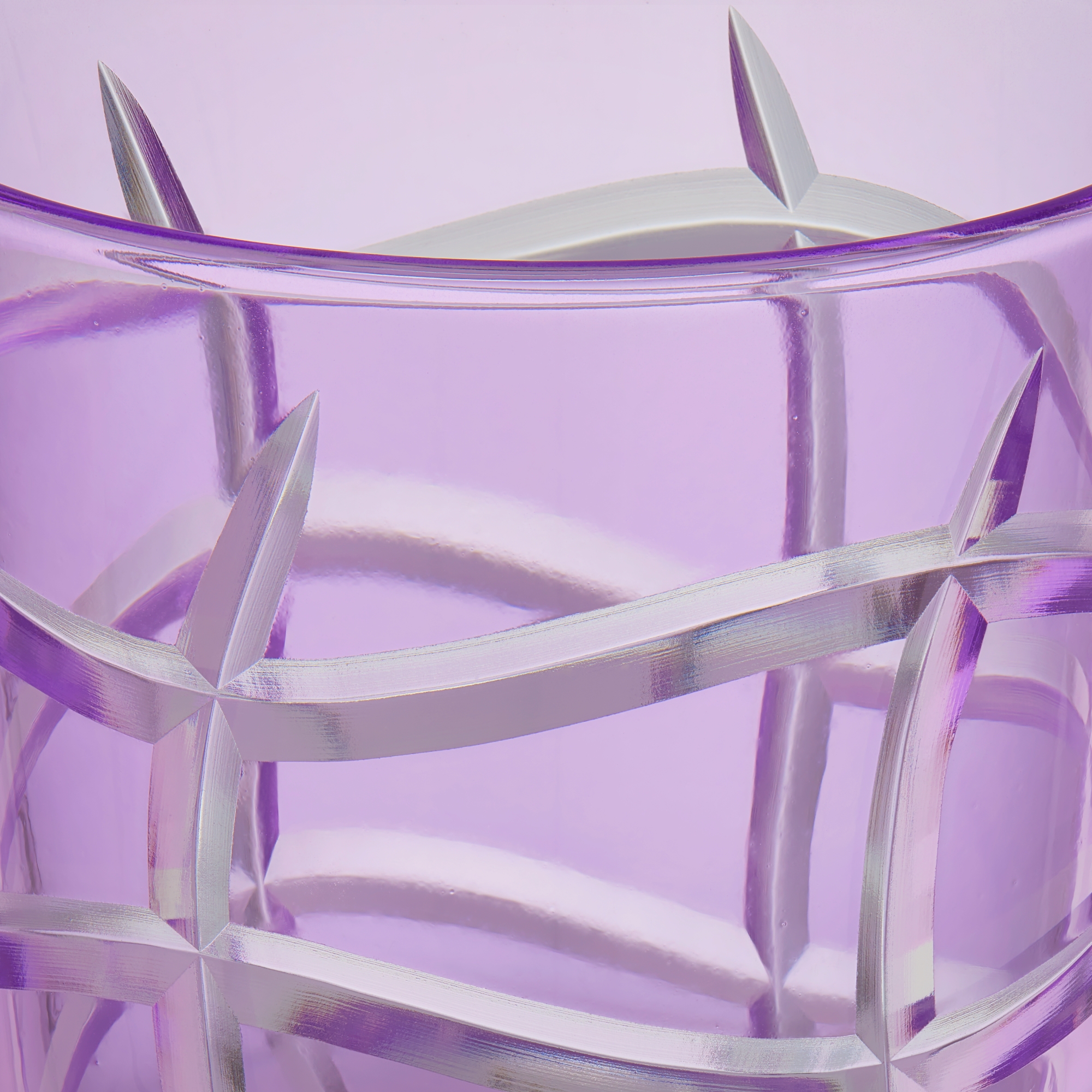 小号杯子套装（6 件装） 淡彩色玳瑁花纹 E12