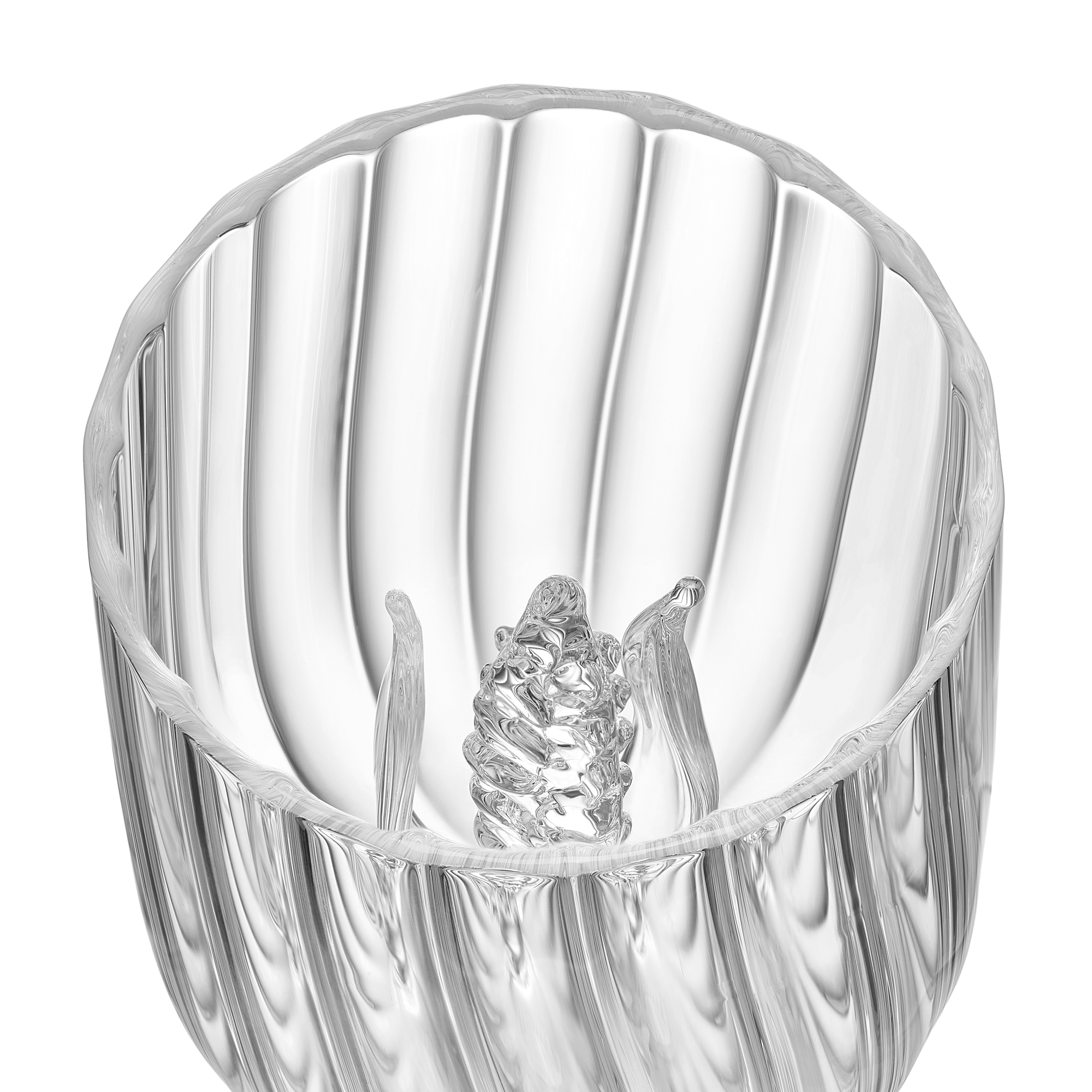 水杯 Dior Maison 与 Sam Baron 联名，透明效果手工吹制玻璃 E09