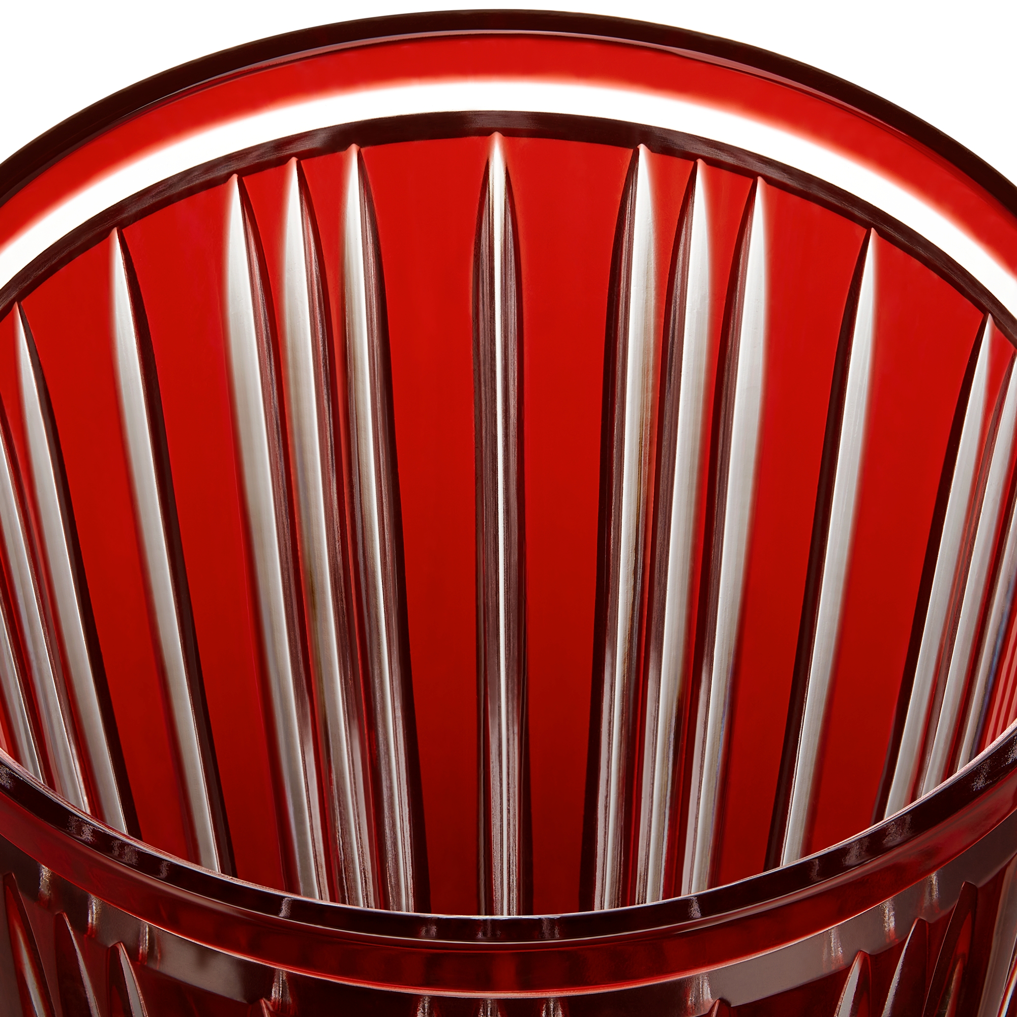 水杯 红色条纹图案 E09