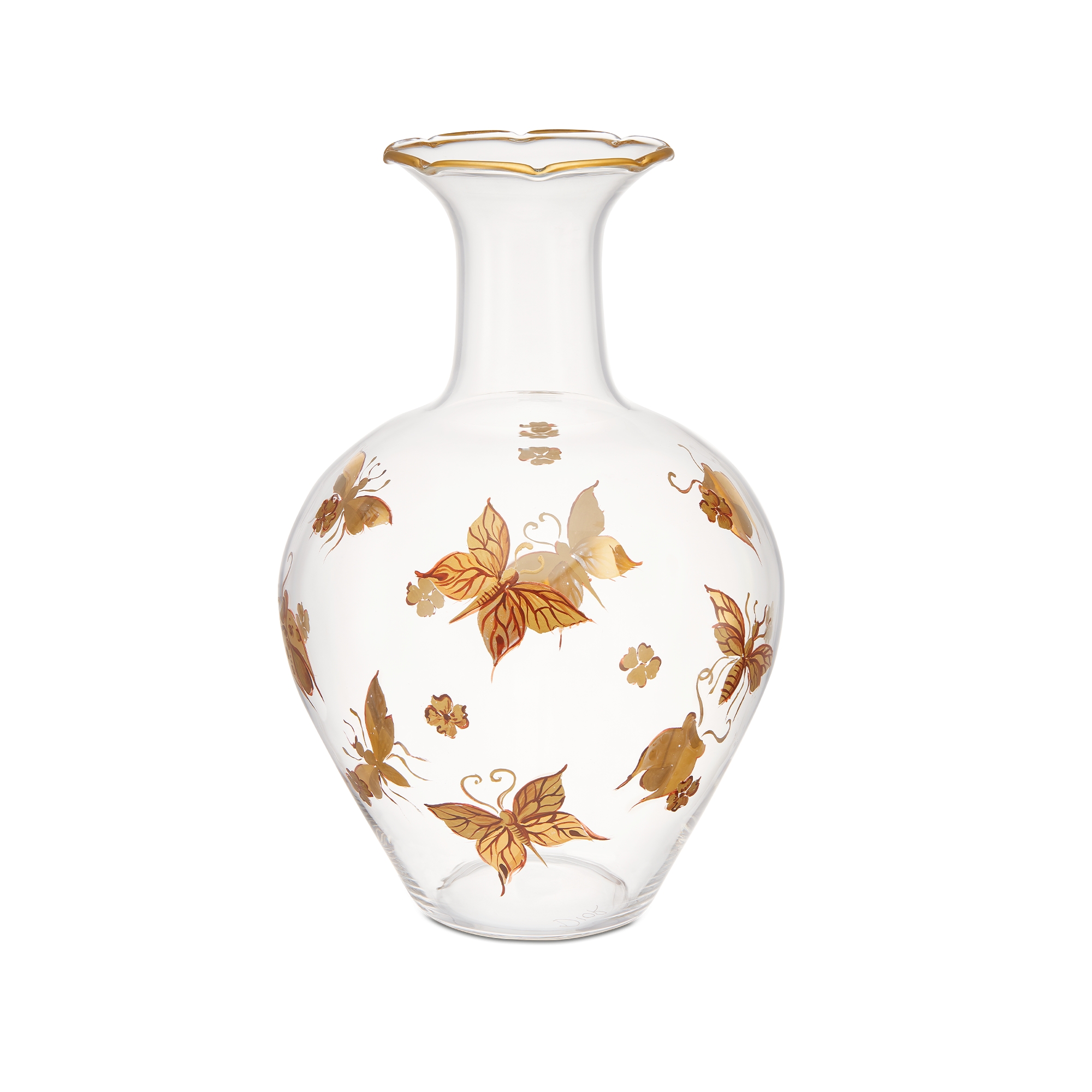 手绘玻璃水瓶 金色调 Bal des Abeilles 系列 E01