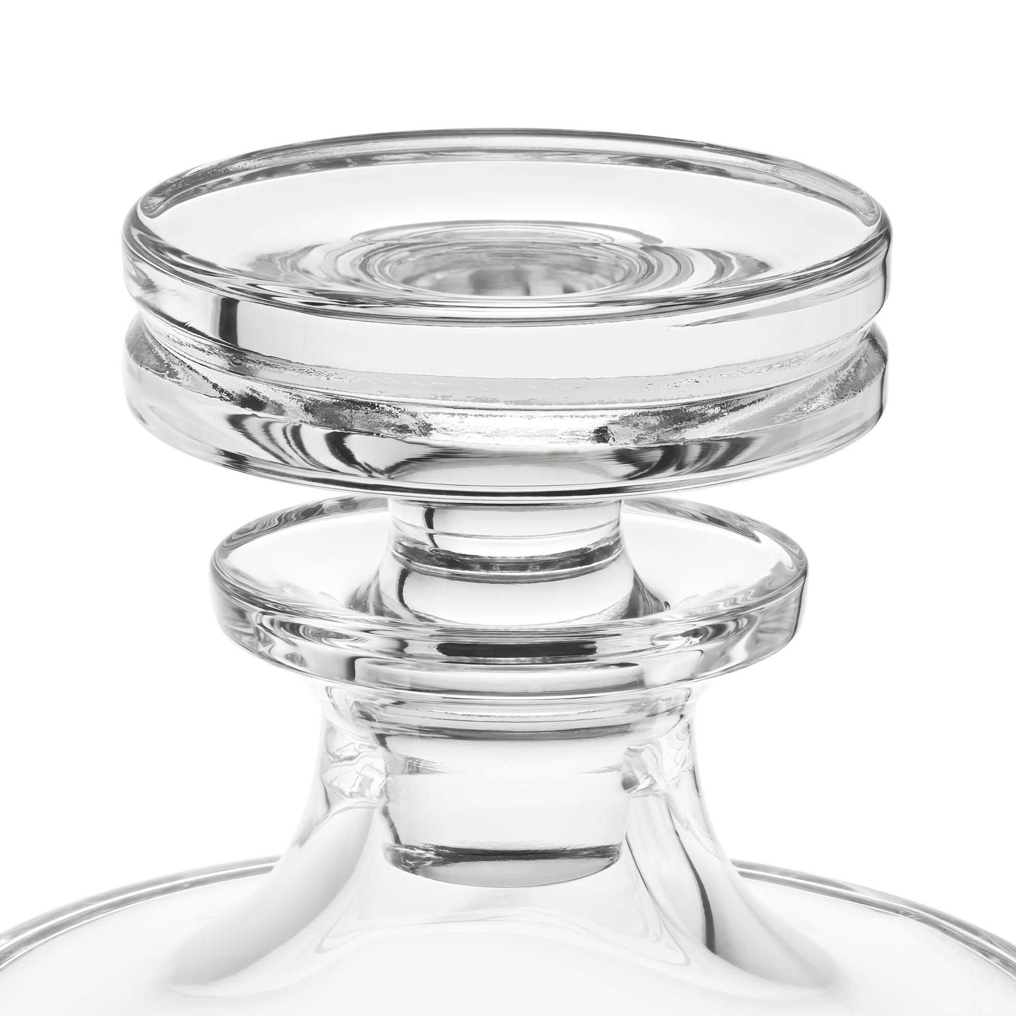 威士忌酒樽 透明藤格纹 E10