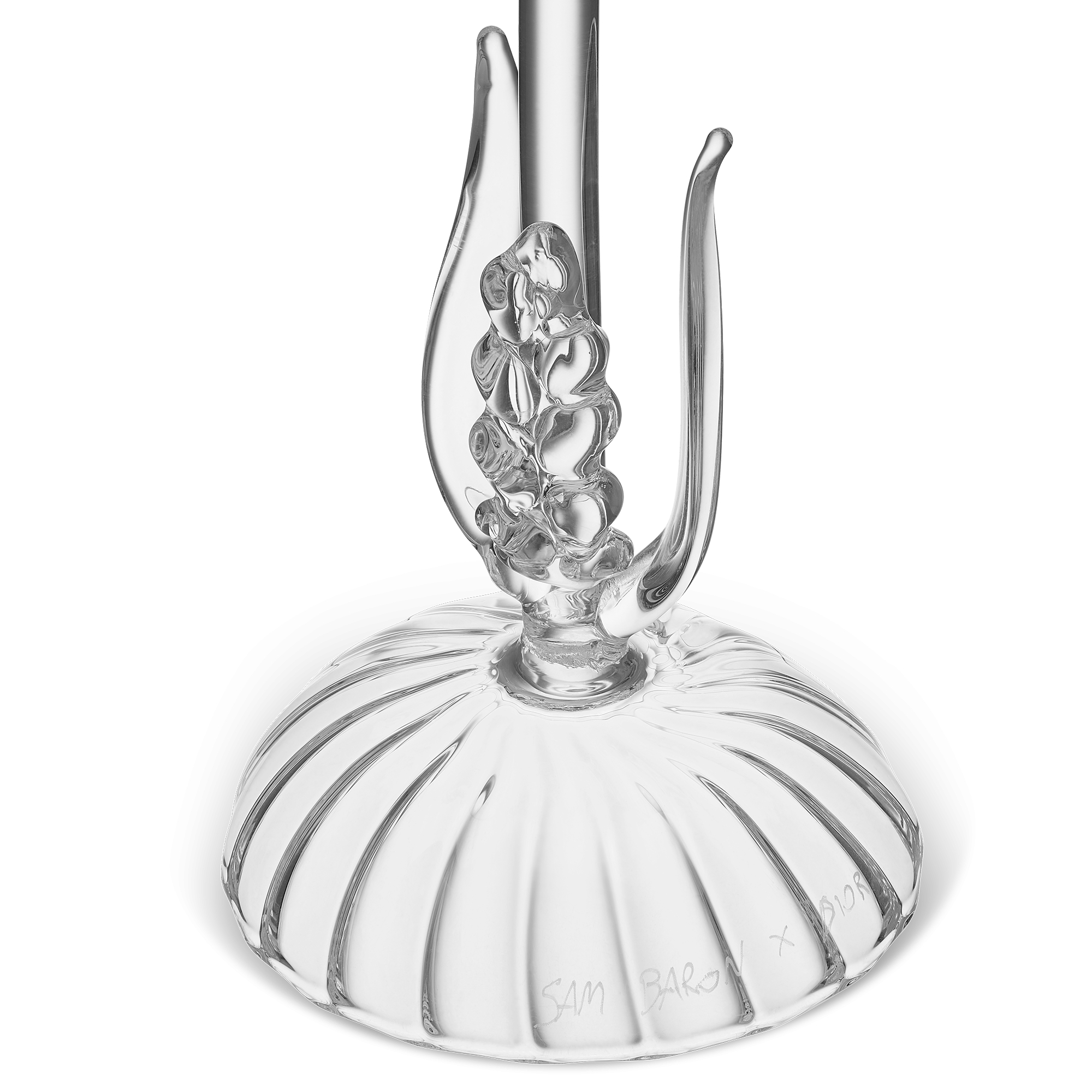 白葡萄酒杯 Dior Maison 与 Sam Baron 联名，透明效果手工吹制玻璃 E09