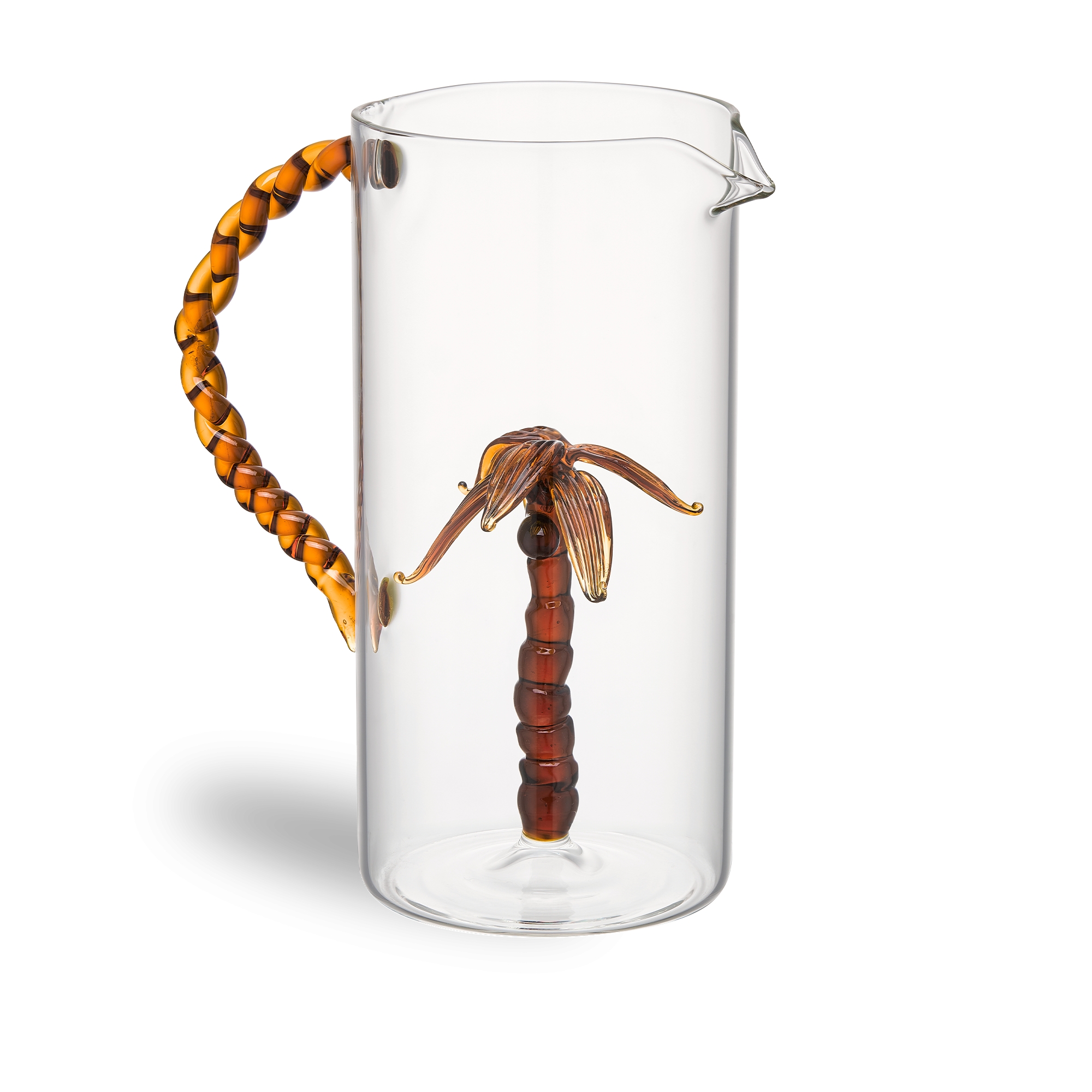 水瓶 透明手工吹制玻璃 E03