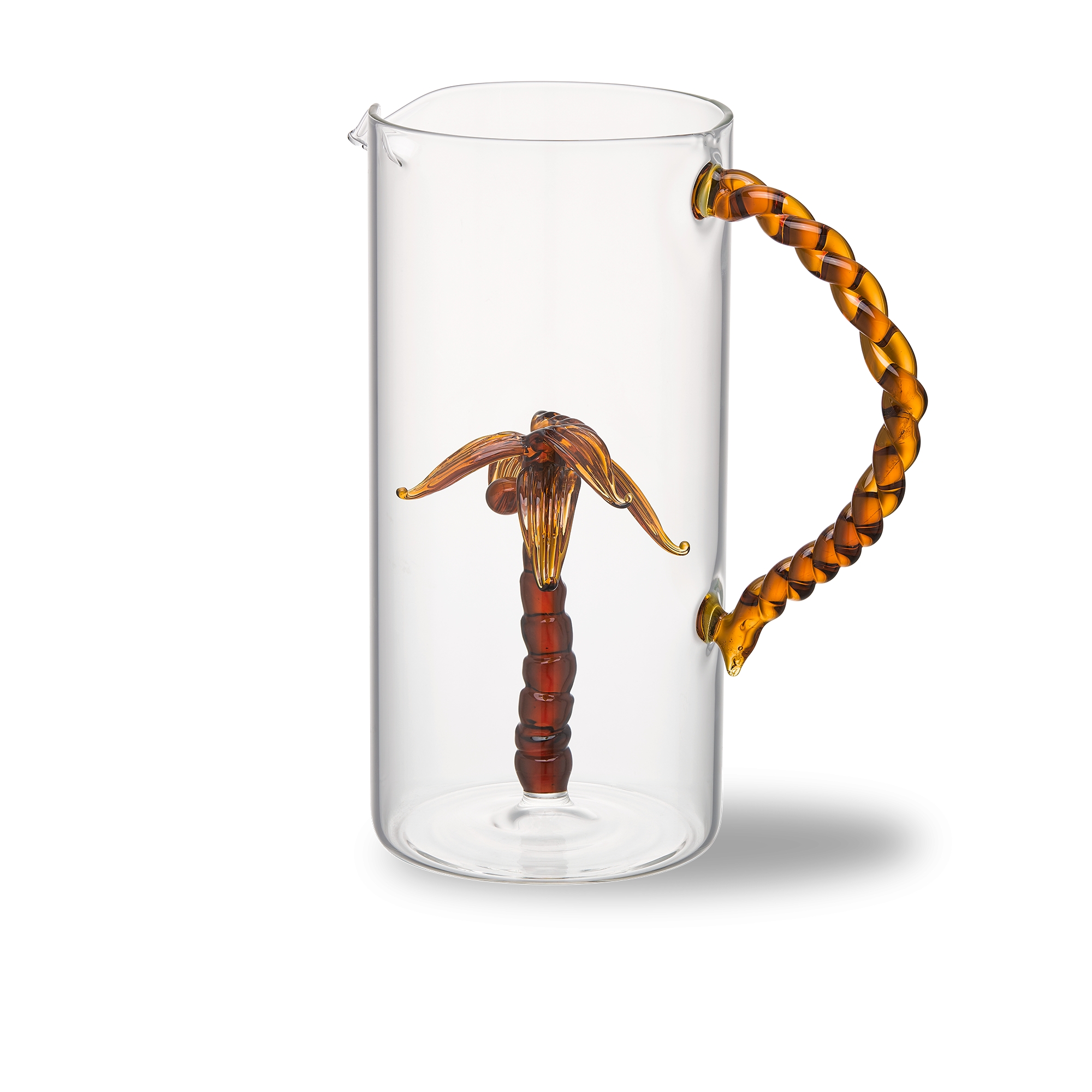 水瓶 透明手工吹制玻璃 E05