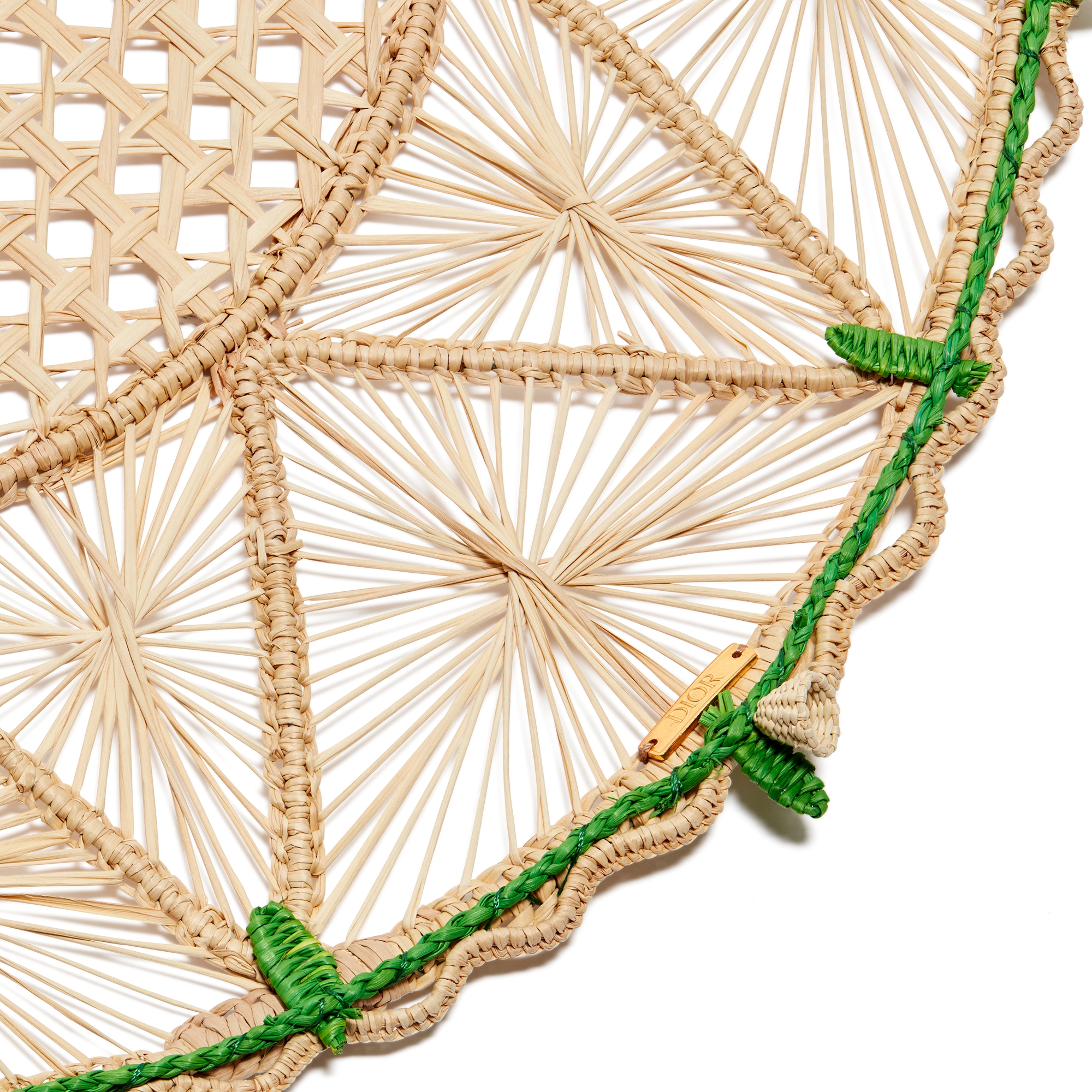 刺绣餐垫 迪奥铃兰系列绿色细节 E09