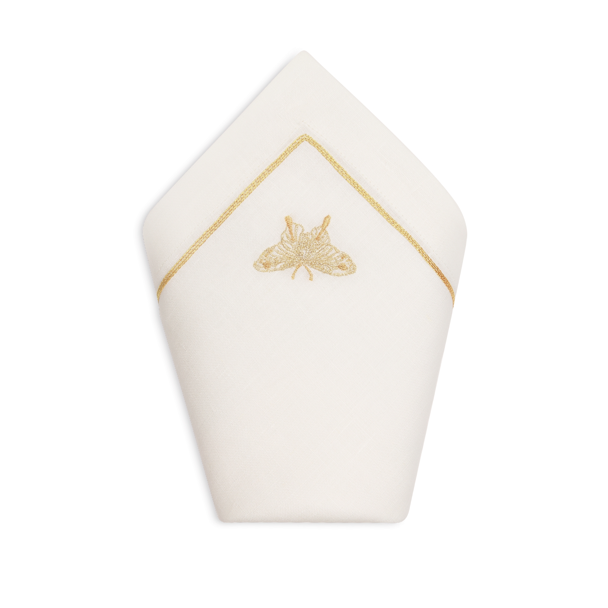 餐垫和餐巾套装 金色调 Bal des Abeilles 系列 E07