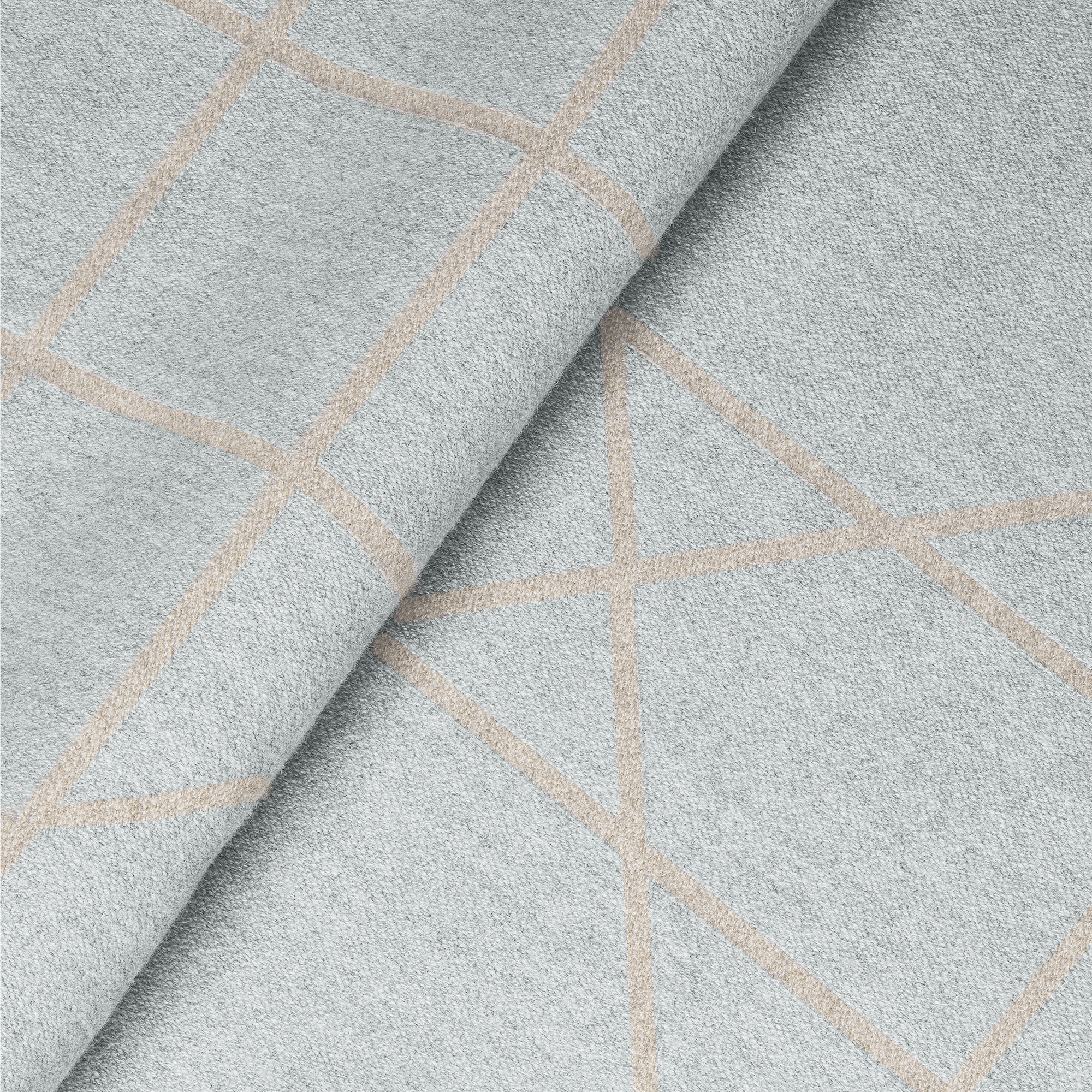 毯子 灰色藤格纹 E09