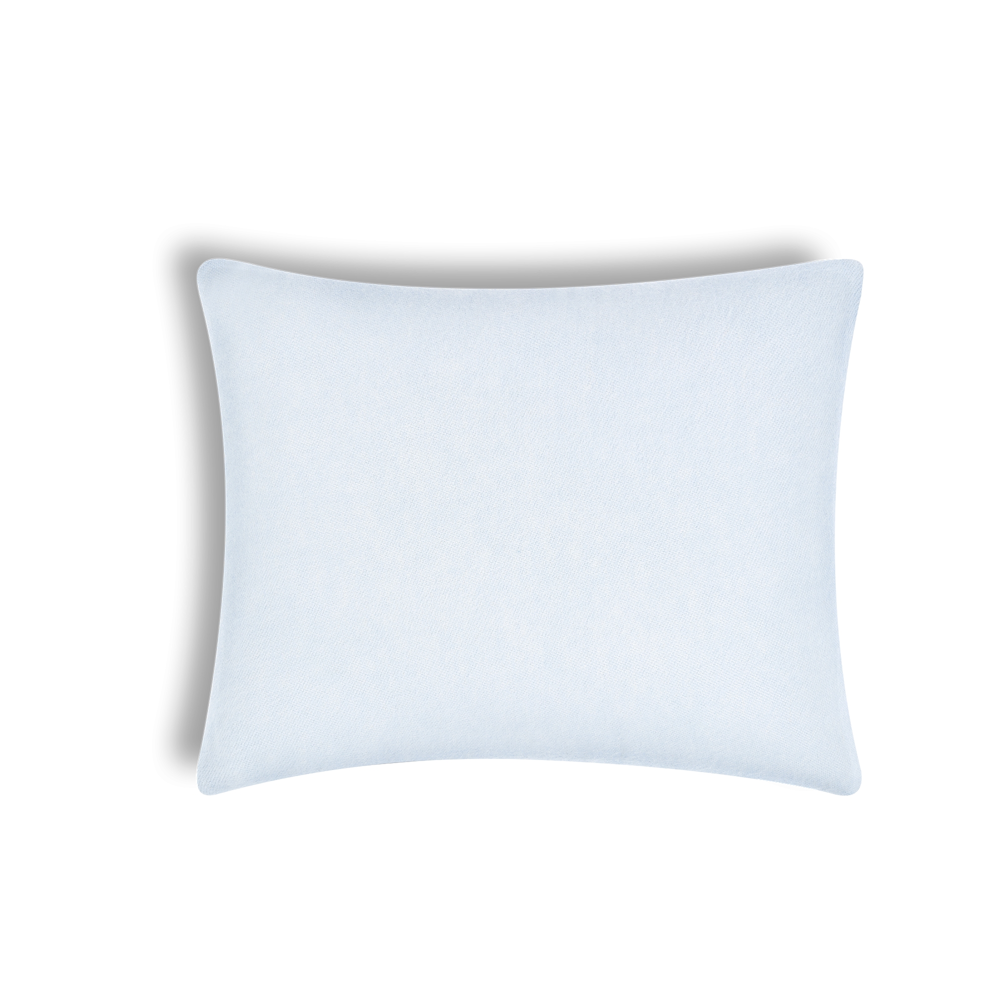 方形婴儿靠垫 蓝色山羊绒 CD Entrelacés 图案 E08