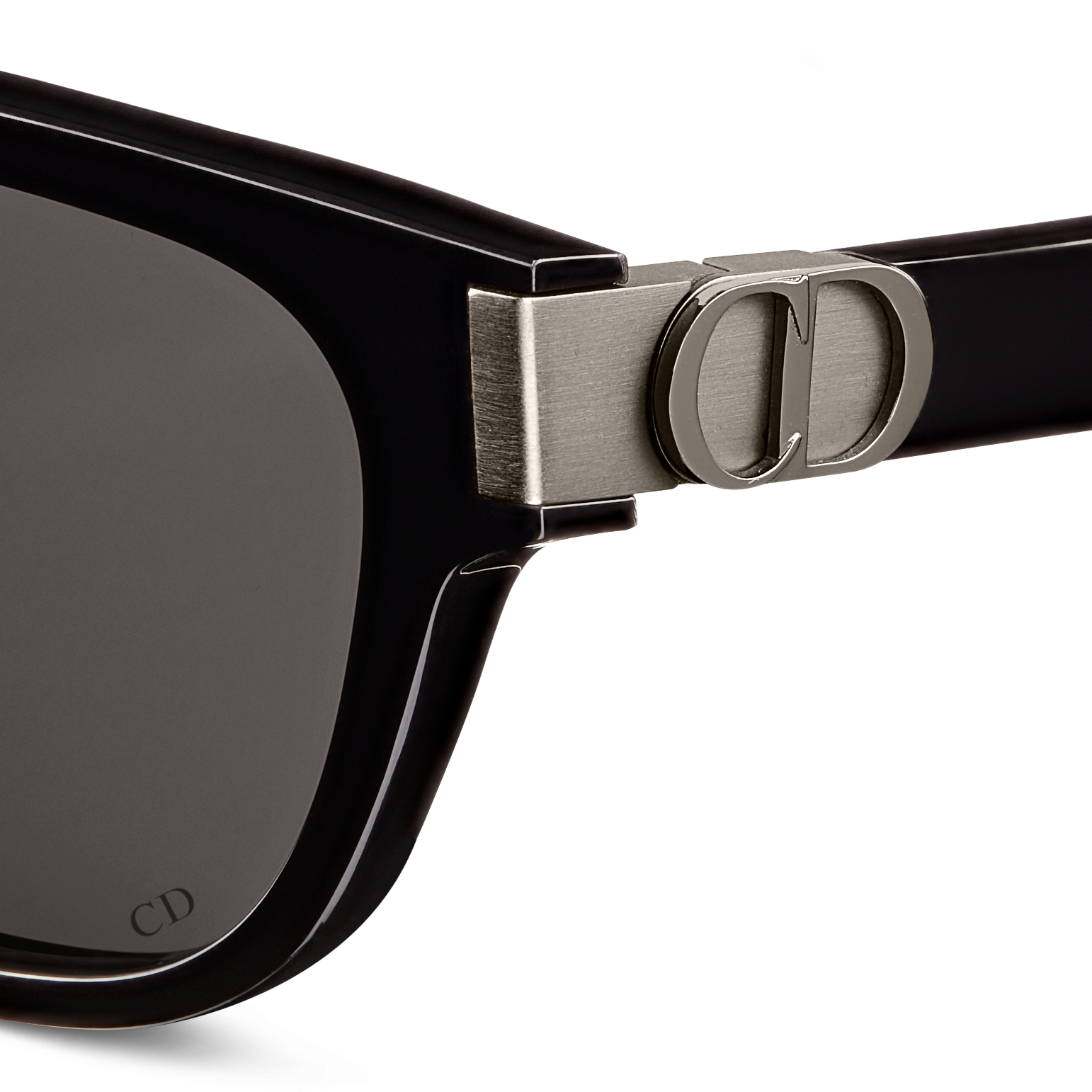 CD Icon S1F 太阳眼镜 黑色正方形镜框 E09