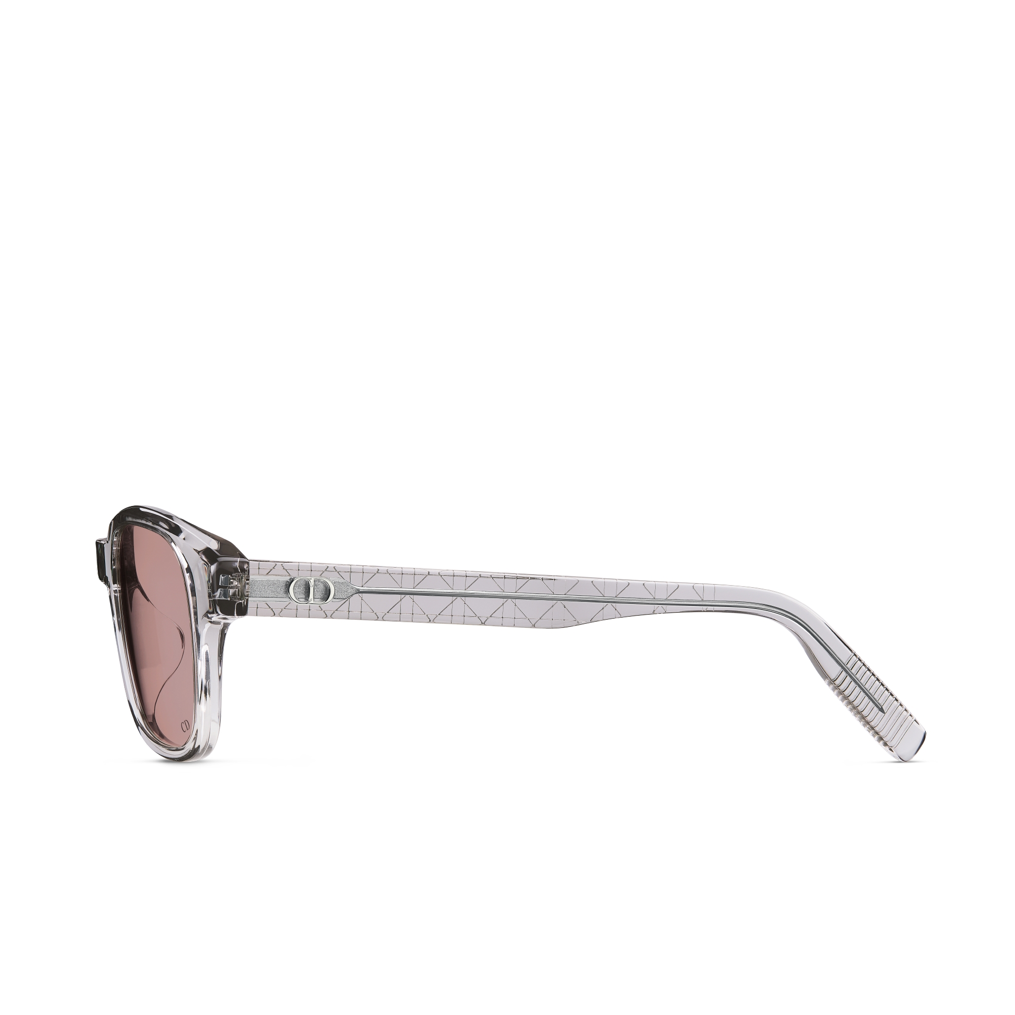 CD Icon S4F 太阳眼镜 灰色半透明正方形镜框 E02