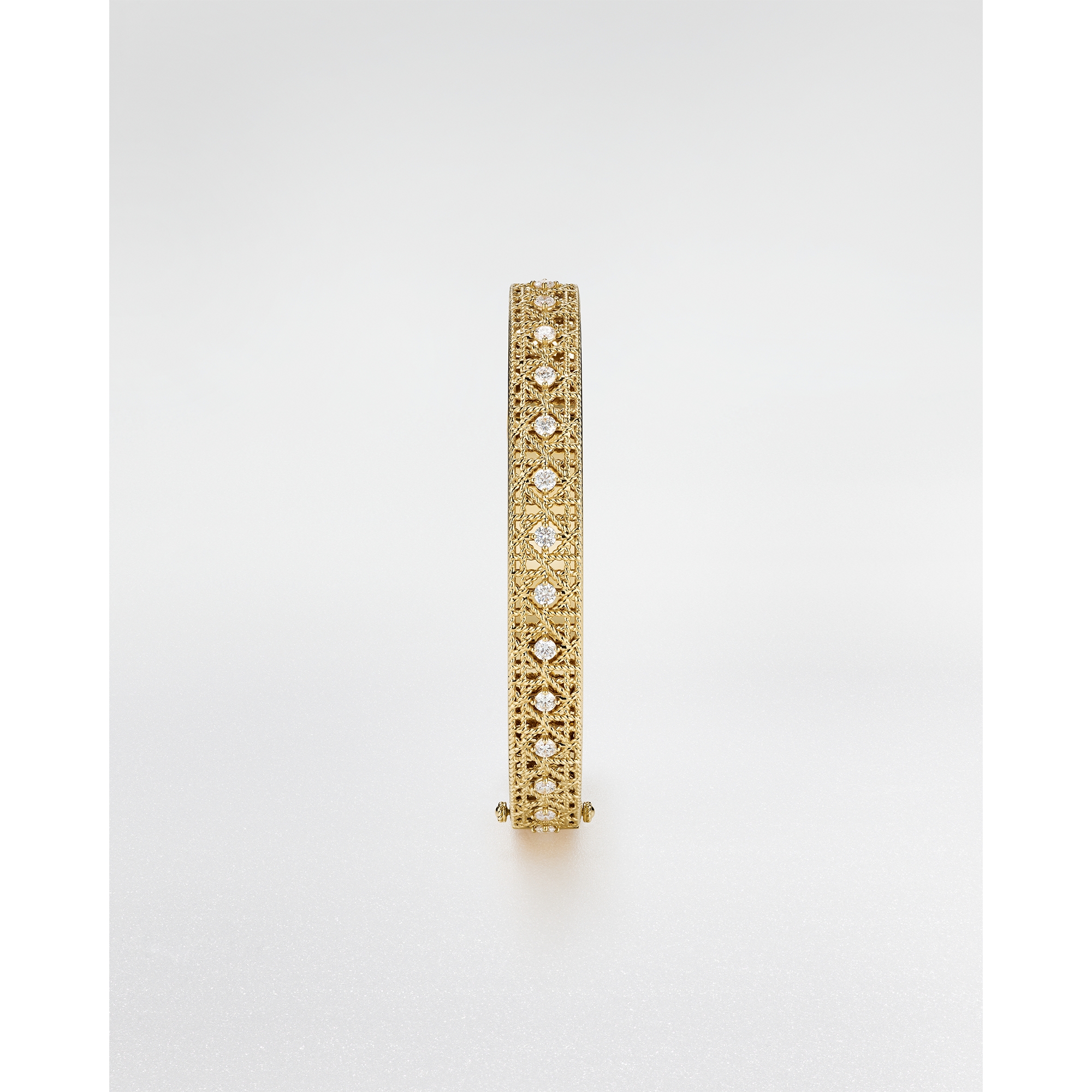 My Dior 手镯 黄色 18K 金、白色 18K 金和钻石装饰 E03