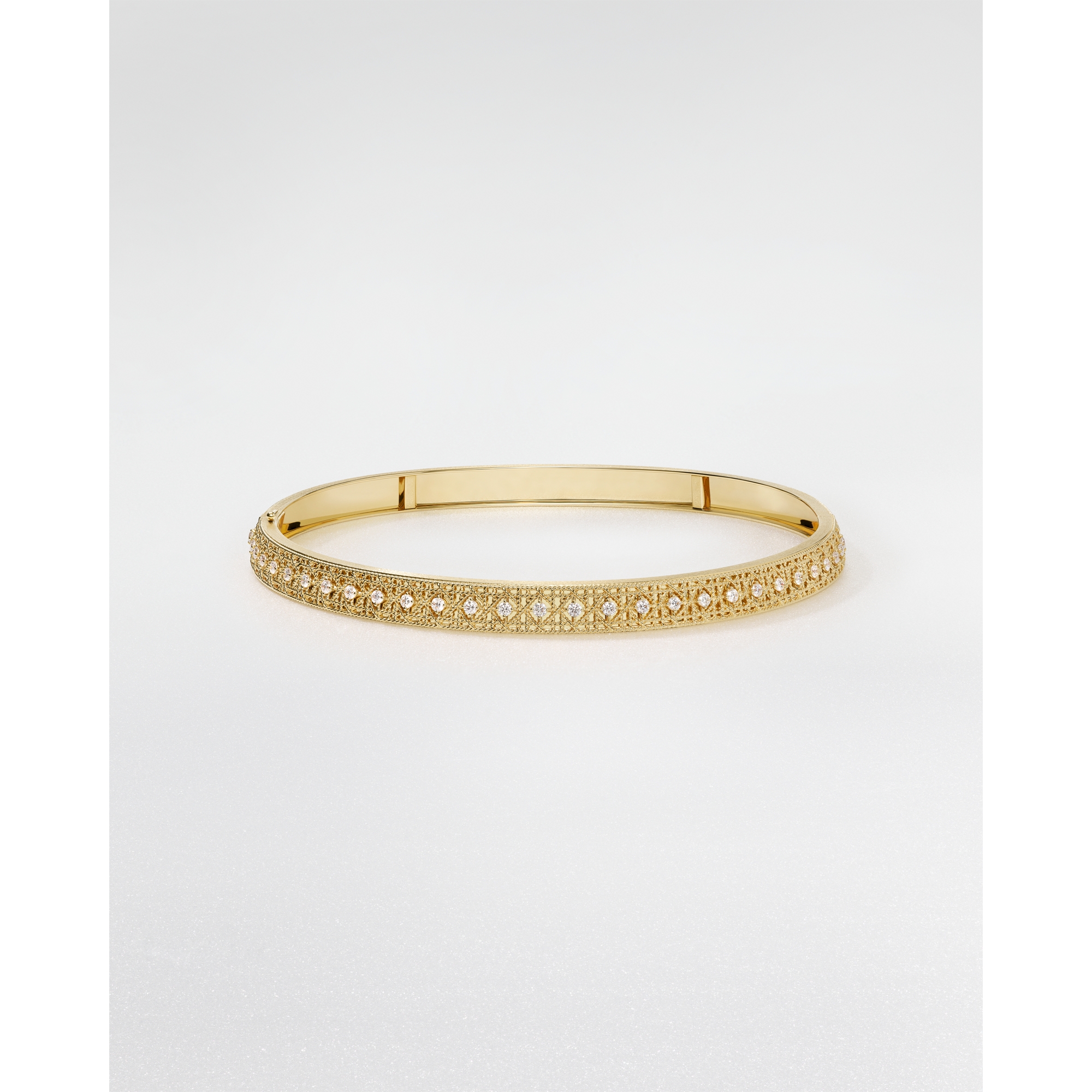 My Dior 项链 黄色 18K 金、白色 18K 金和钻石装饰 E01