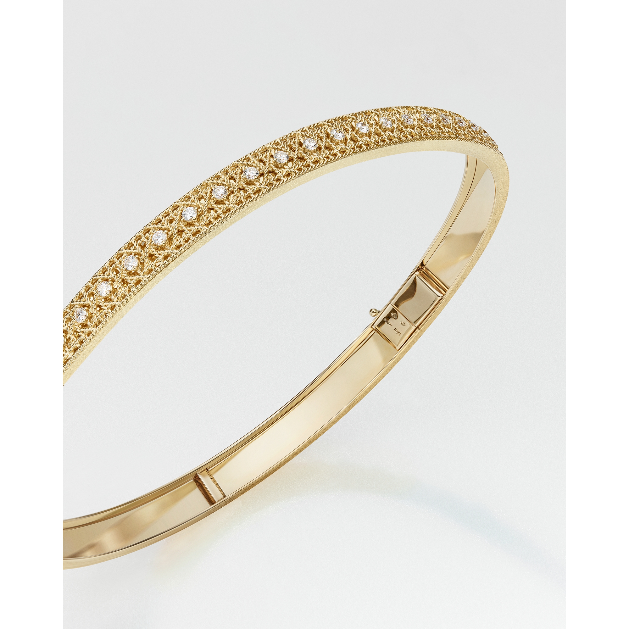 My Dior 项链 黄色 18K 金、白色 18K 金和钻石装饰 E02