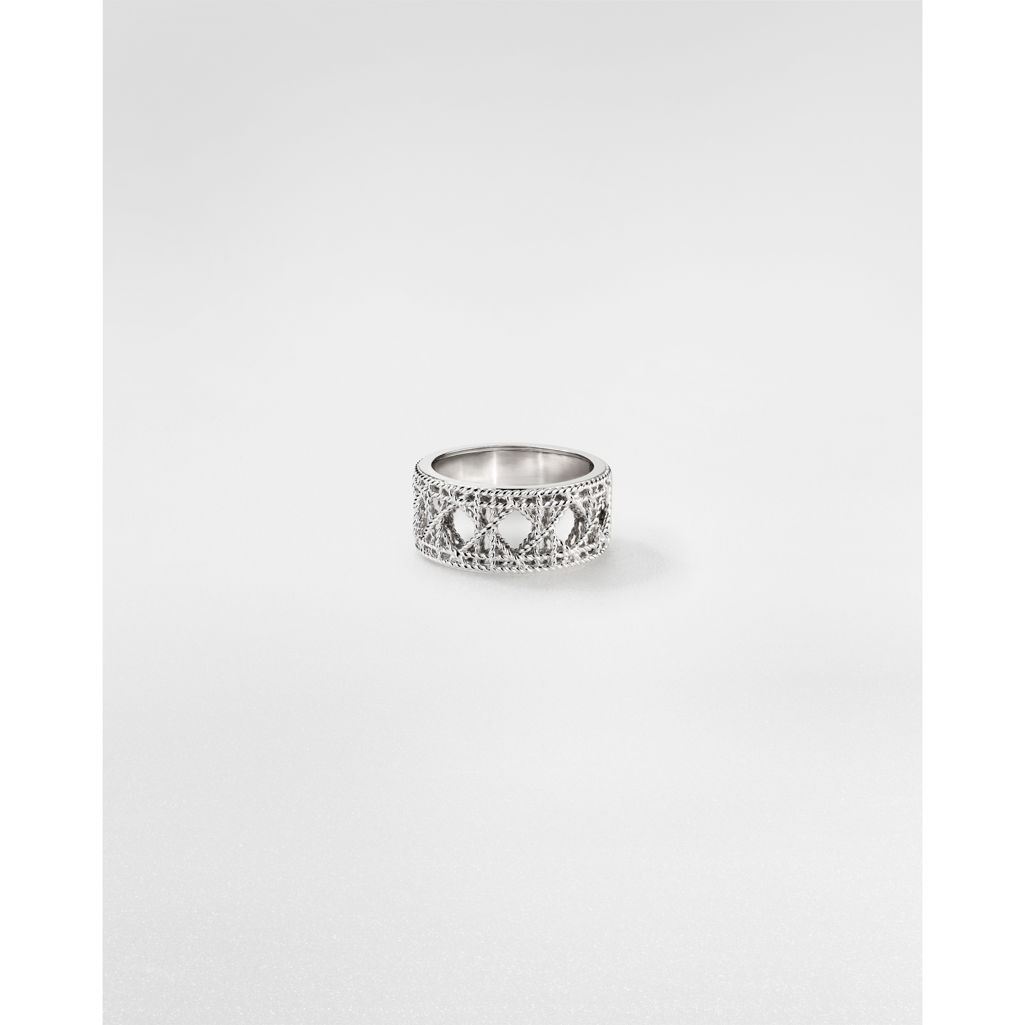 My Dior 戒指 白色 18K 金 E01