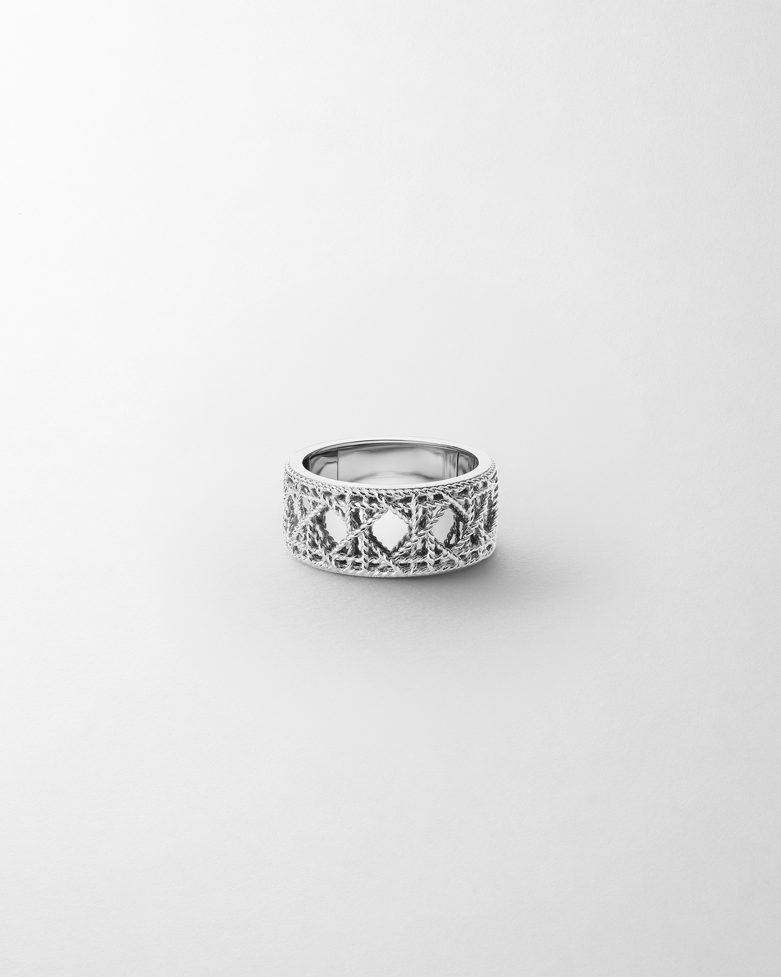 My Dior 戒指 白色 18K 金 E01