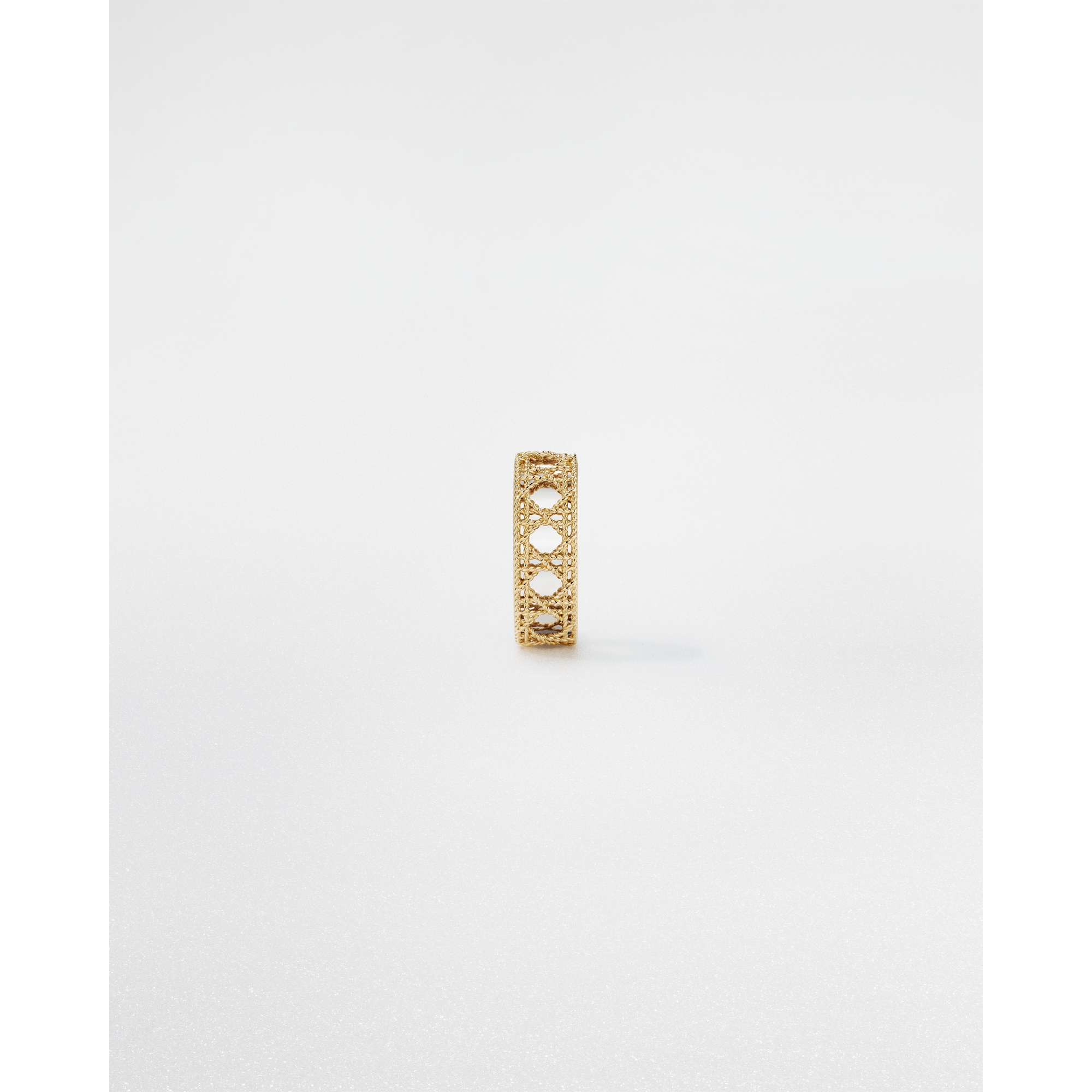 My Dior 单只耳饰 黄色 18K 金和白色 18K 金 E02