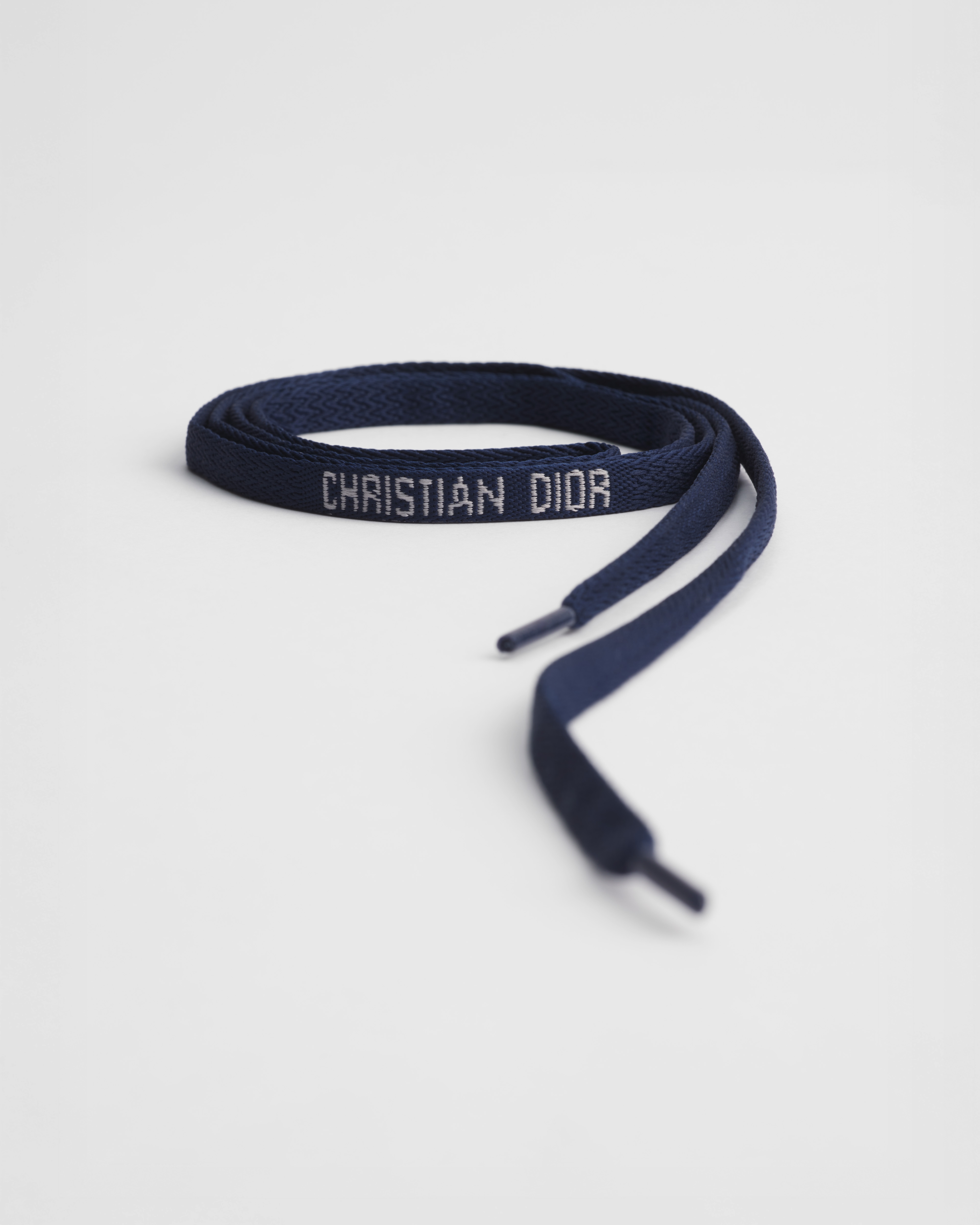 Walk'n'Dior 厚底运动鞋 深蓝色棉质刺绣面料 Oblique 印花 E14