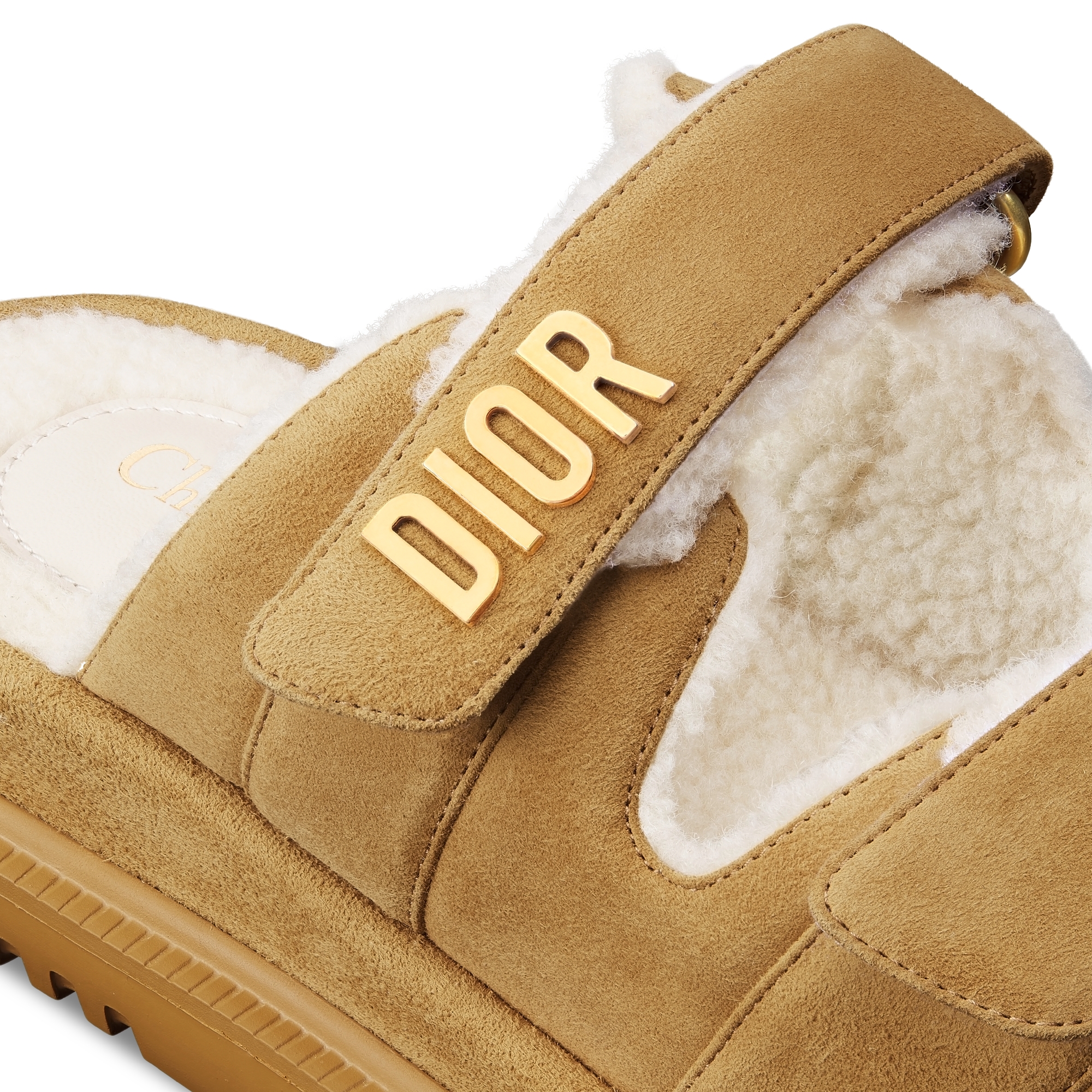 Dioract 凉拖 米色绒面羊皮革 E09