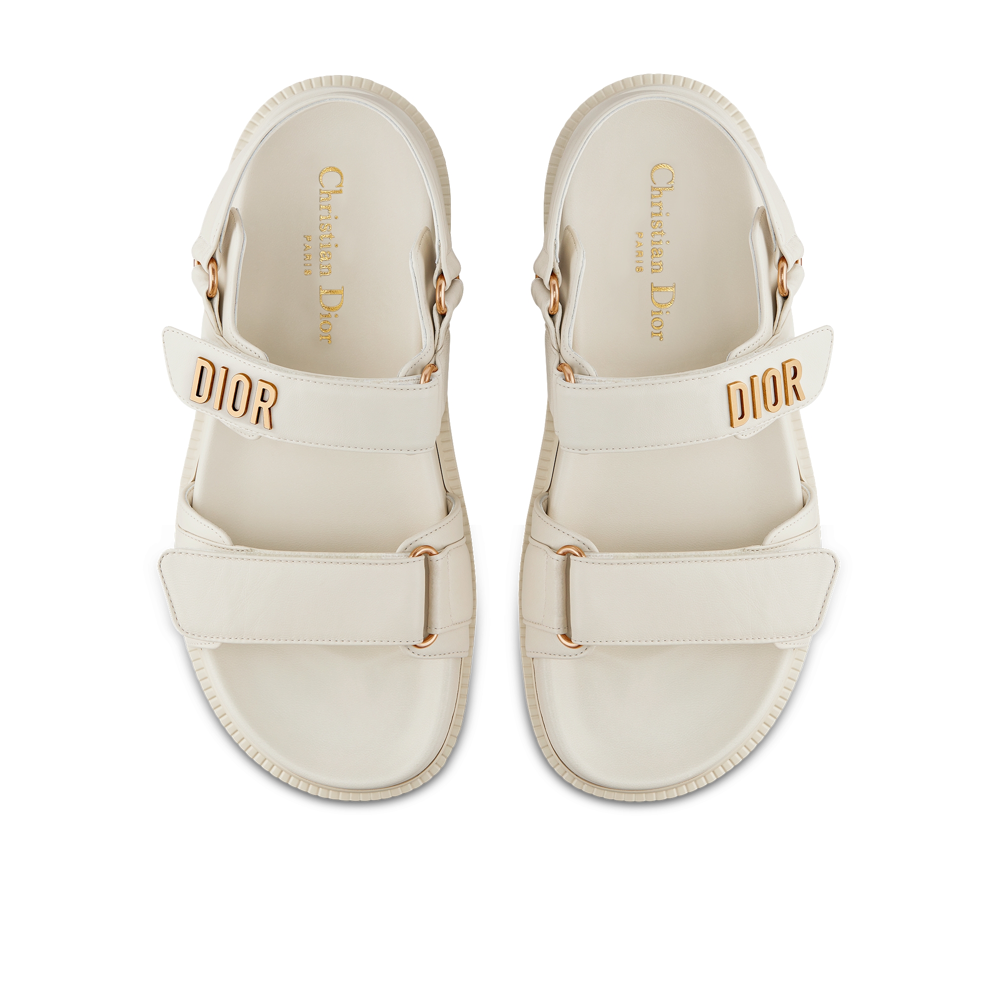 Dioract 凉鞋 白色羊皮革 E06