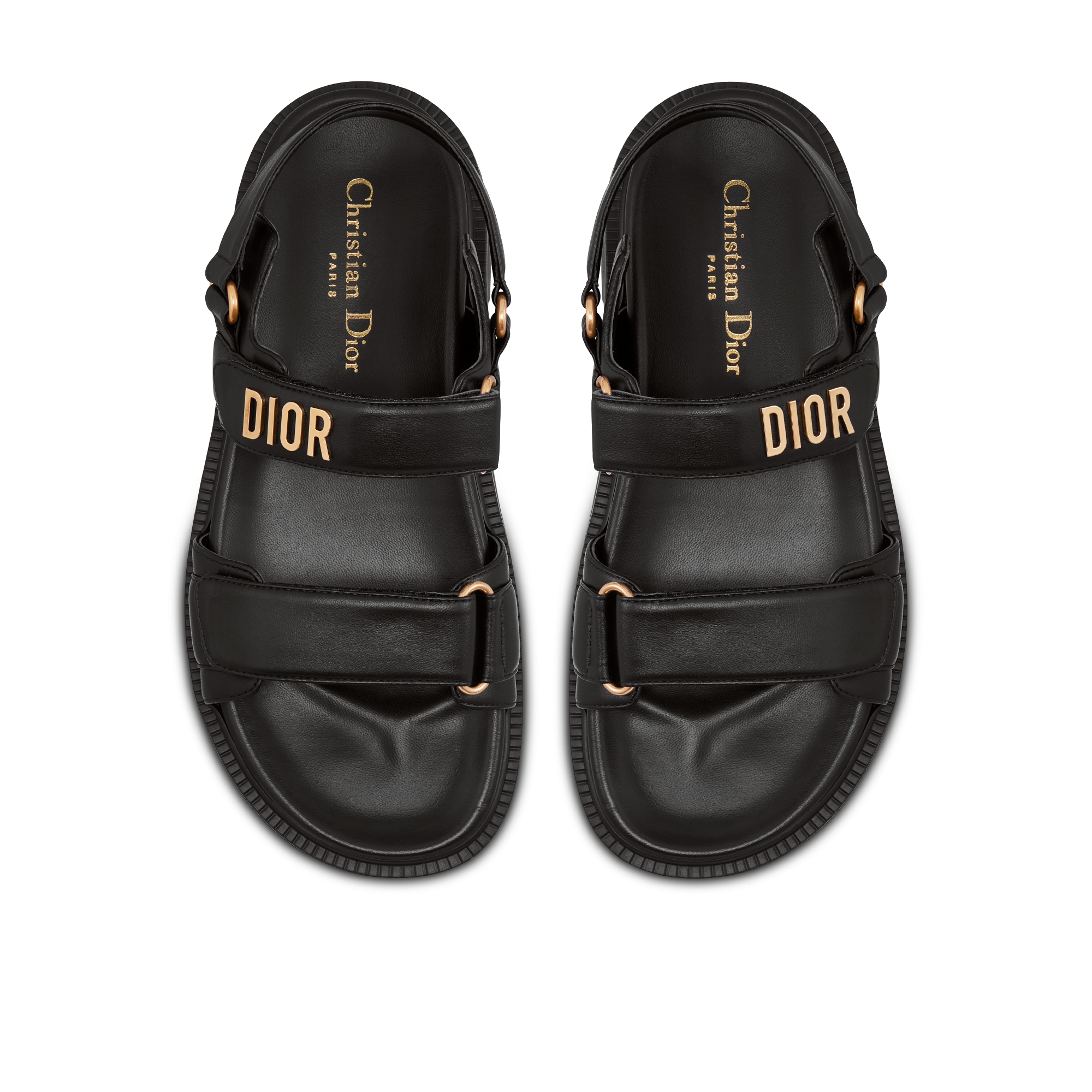 Dioract 凉鞋 黑色羊皮革 E06