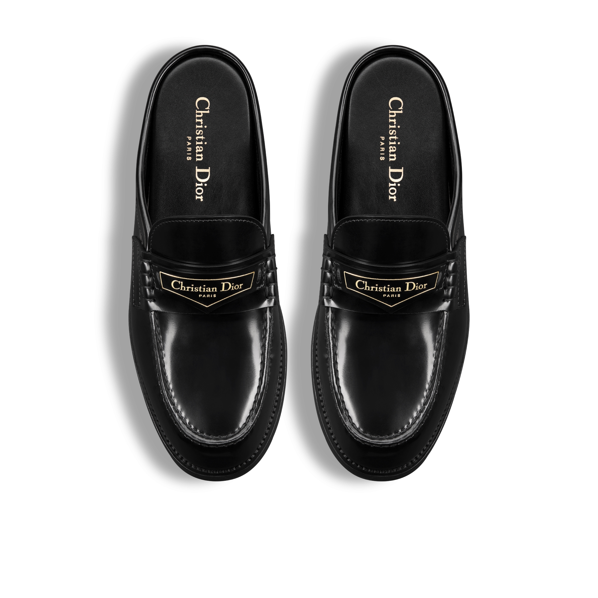 Dior Boy 穆勒鞋 黑色磨砂牛皮革 E06