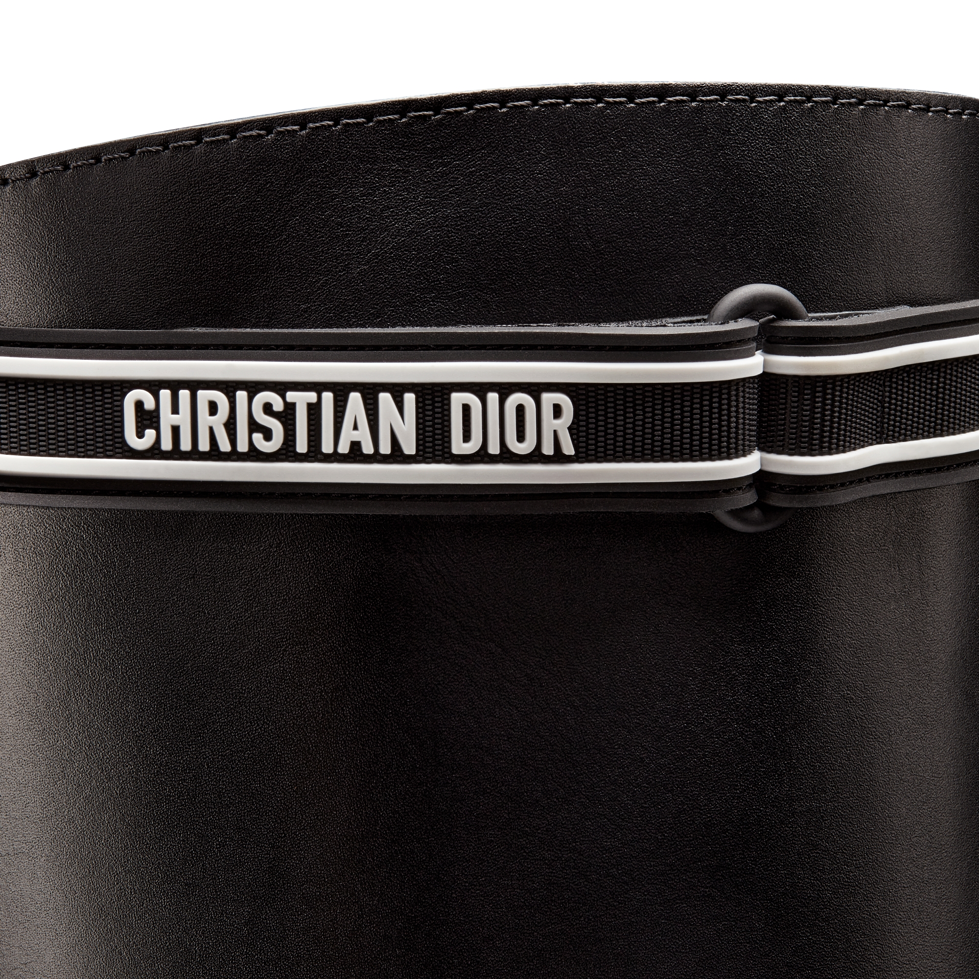 D-Racer 靴子 黑色牛皮革 E09