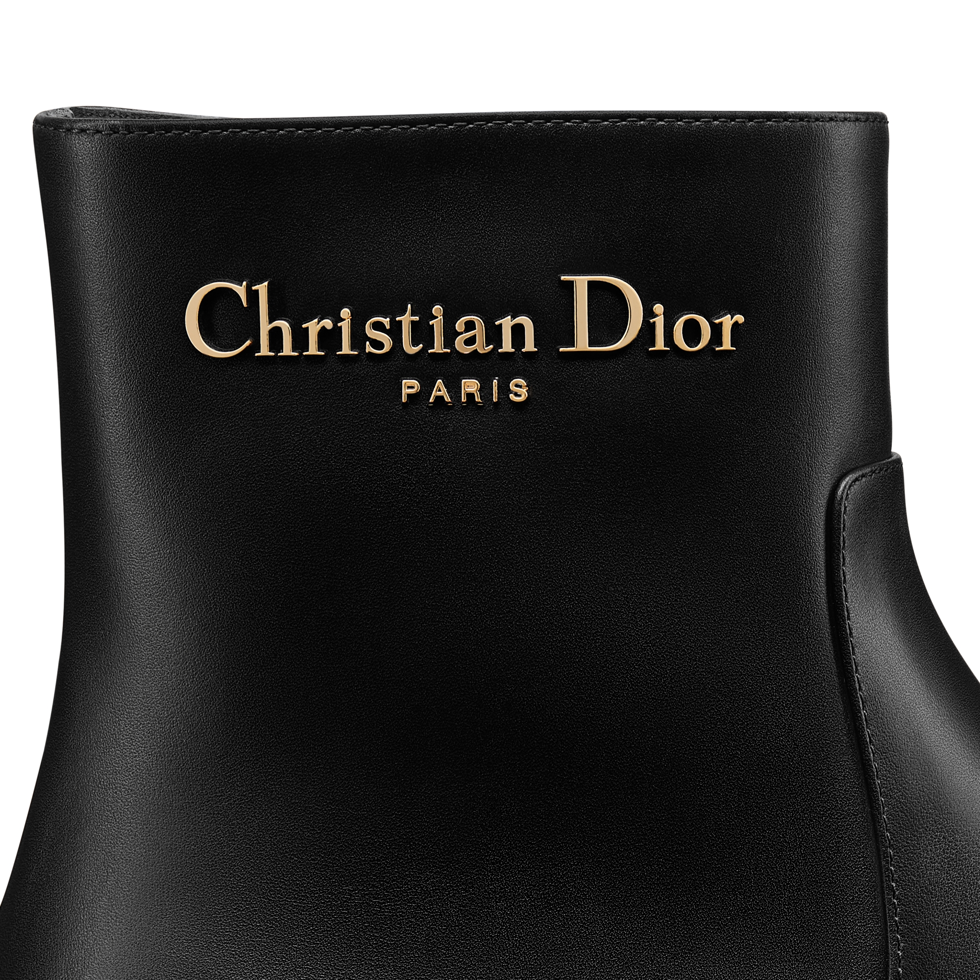 D-Town 及踝靴 黑色磨砂牛皮革 E09