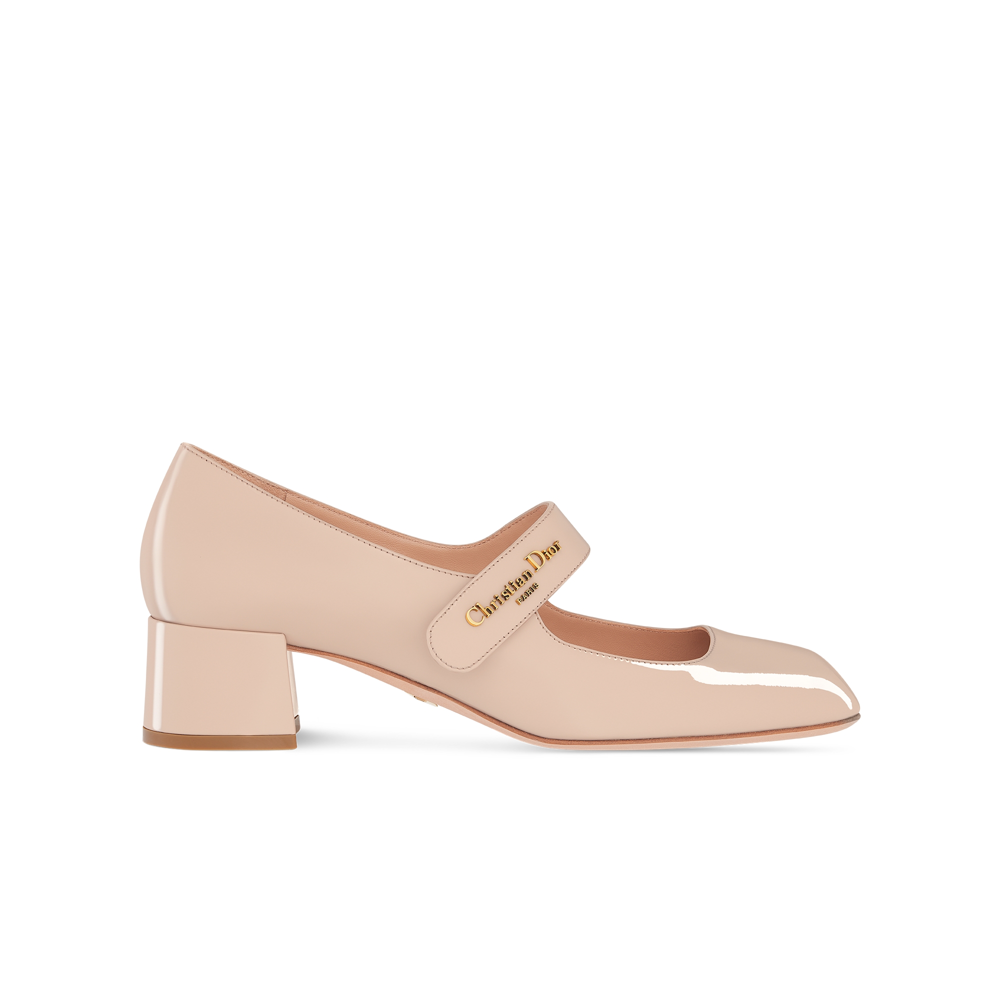 Dior Lolita 高跟鞋 裸色漆皮牛皮革 E02