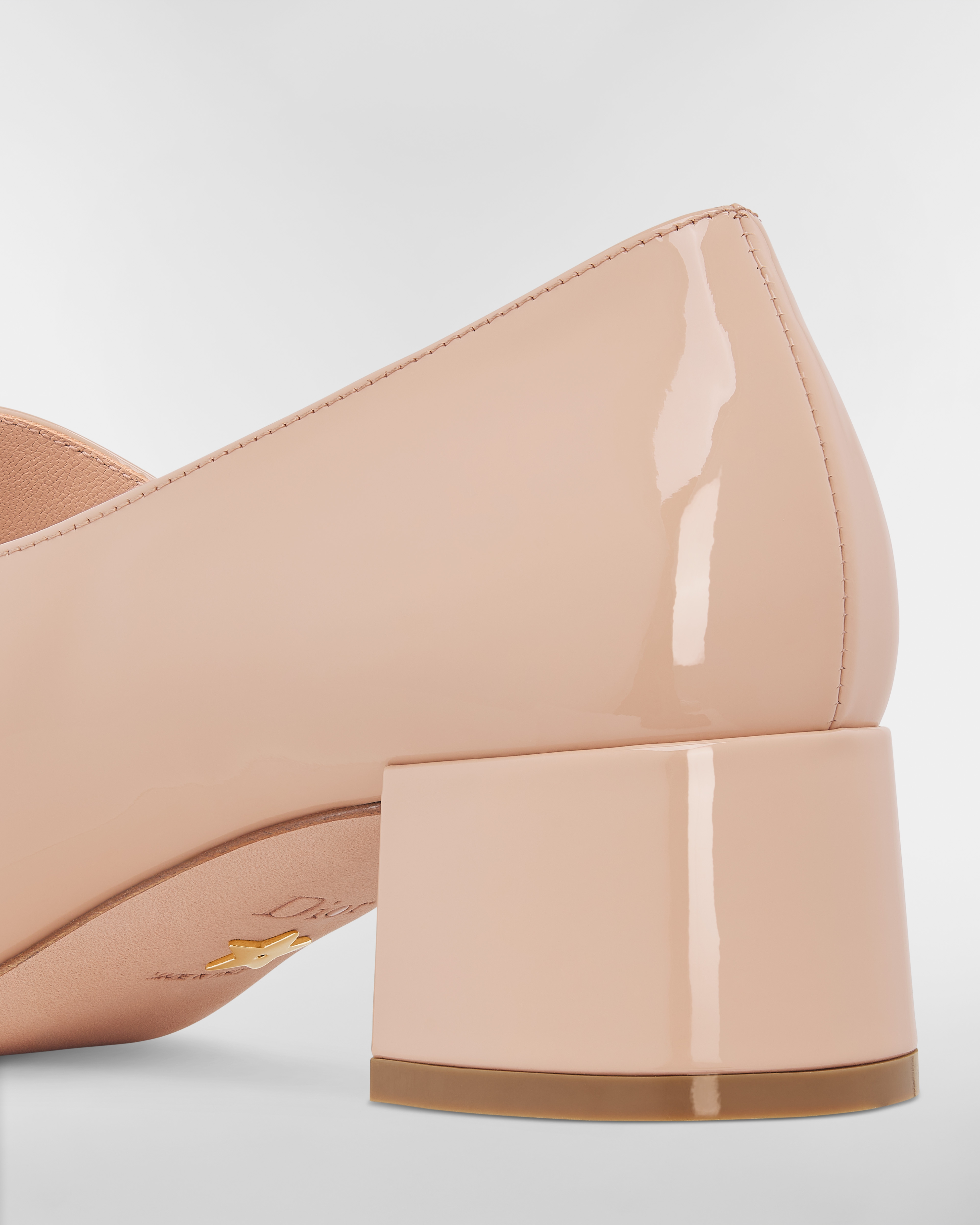 Dior Lolita 高跟鞋 裸色漆皮牛皮革 E09