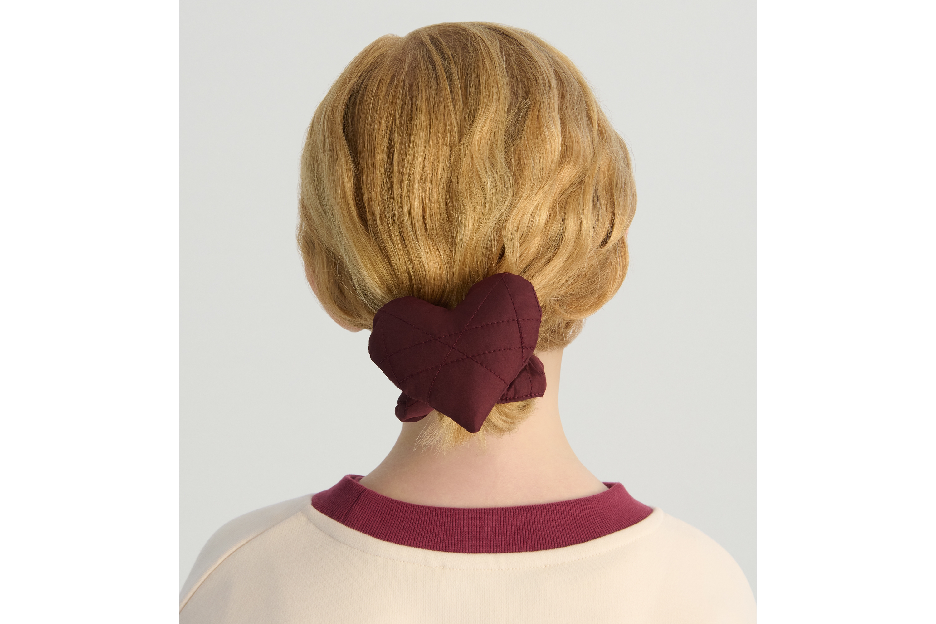 look_image_alt_prefix 儿童发带套装 黑色、淡粉色和酒红色科技面料藤格纹 E27