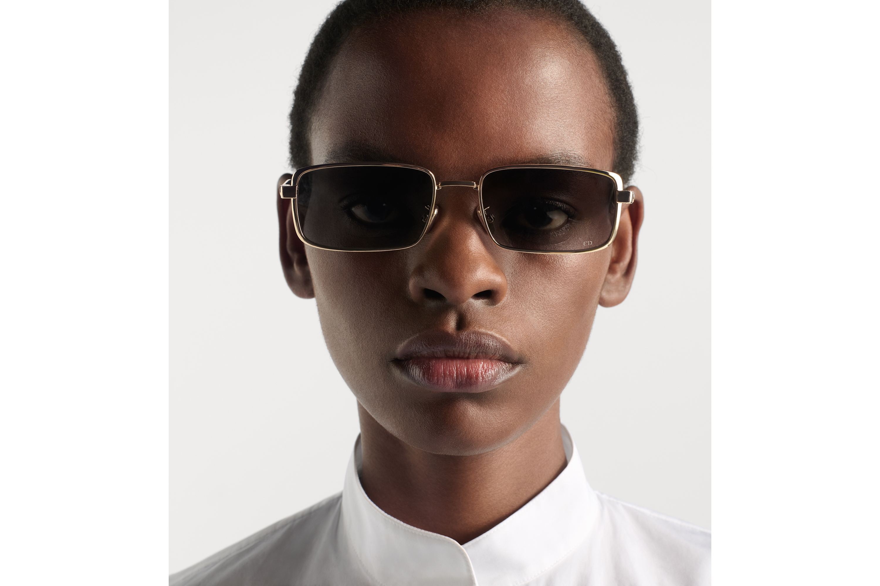 look_image_alt_prefix DiorCannage S2U 太阳眼镜 渐变灰色镜片方形镜框 E07