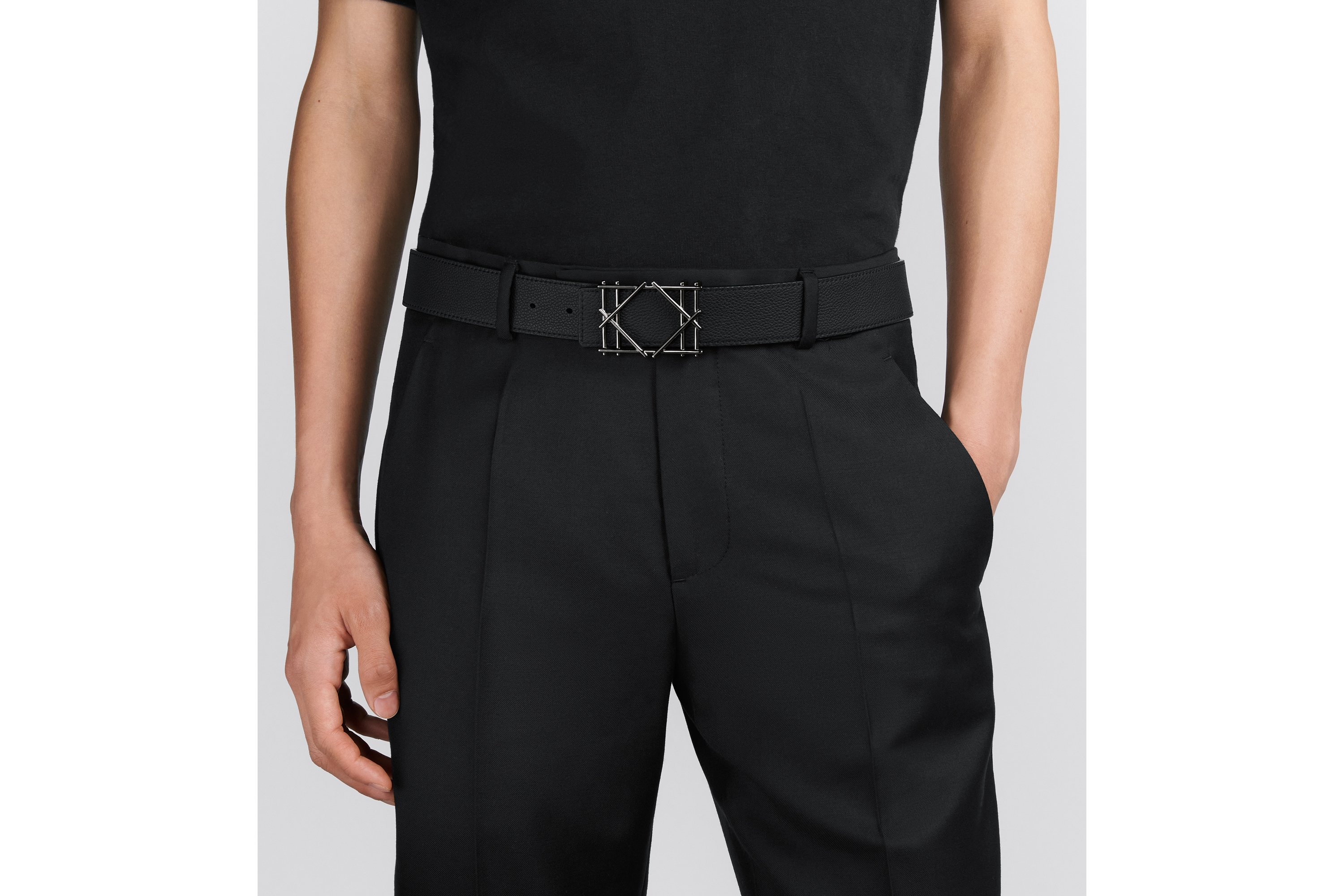 look_image_alt_prefix 藤格纹腰带扣 35 毫米金属覆层铜合金 E45