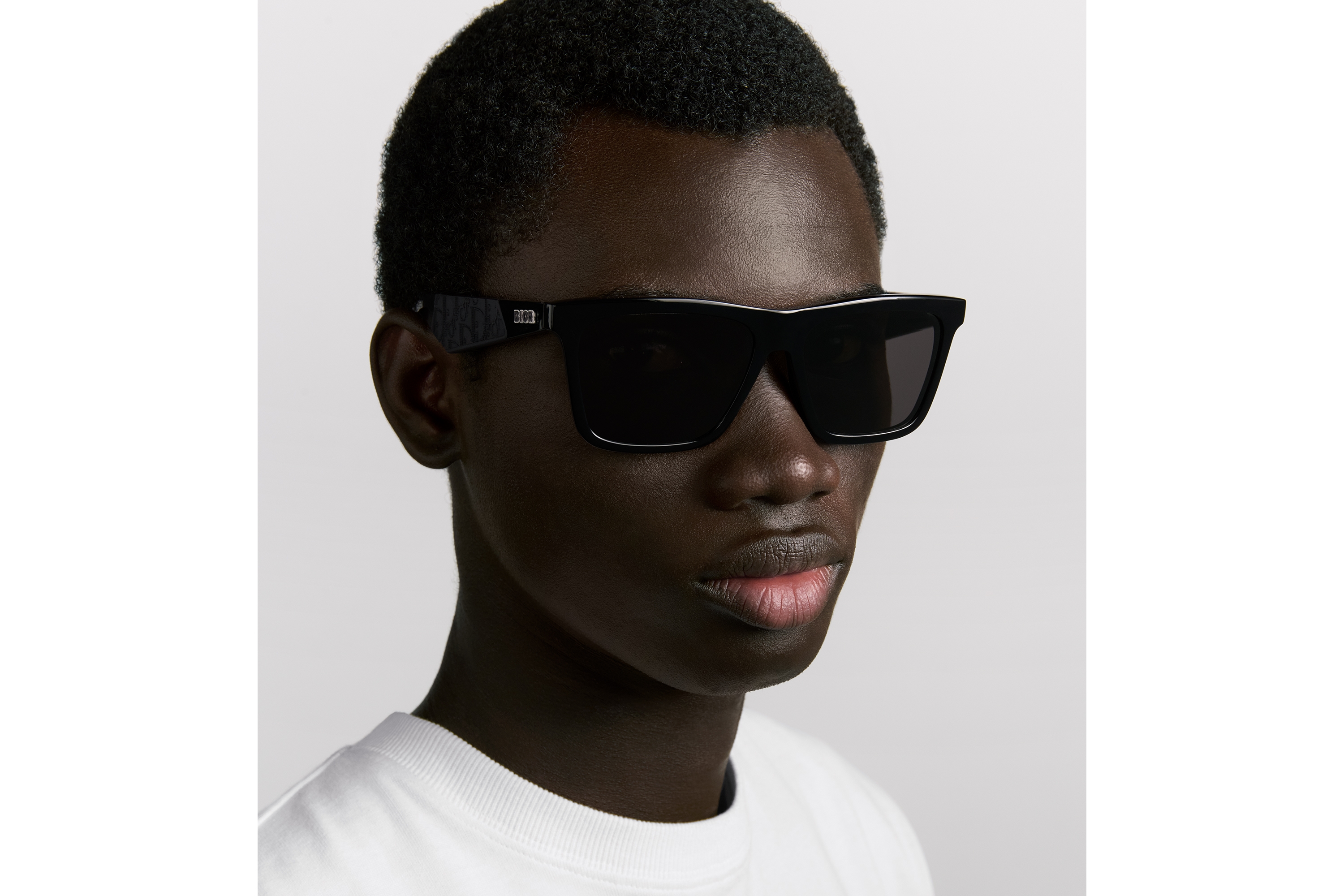 look_image_alt_prefix DiorB27 S1I 太阳眼镜 黑色方形镜框 E29