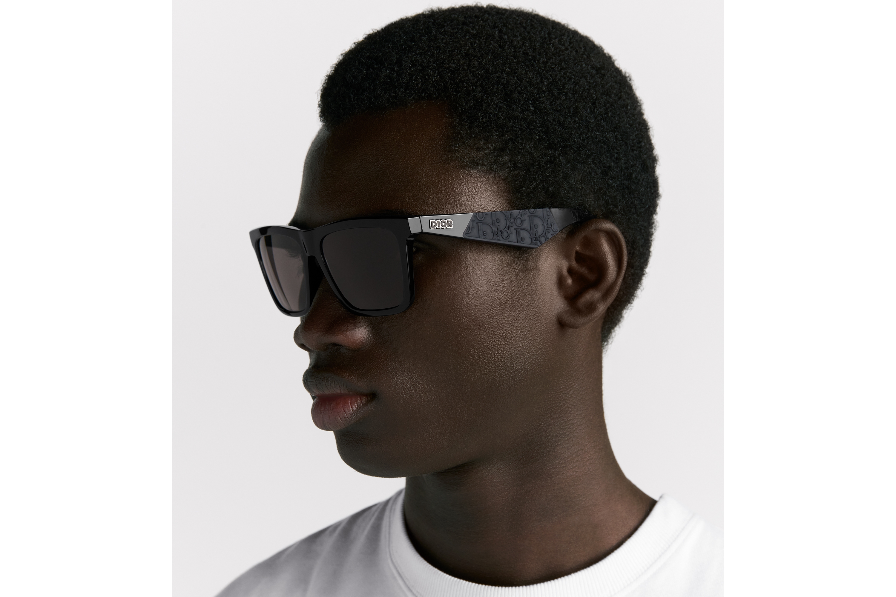 look_image_alt_prefix DiorB27 S1I 太阳眼镜 黑色方形镜框 E30