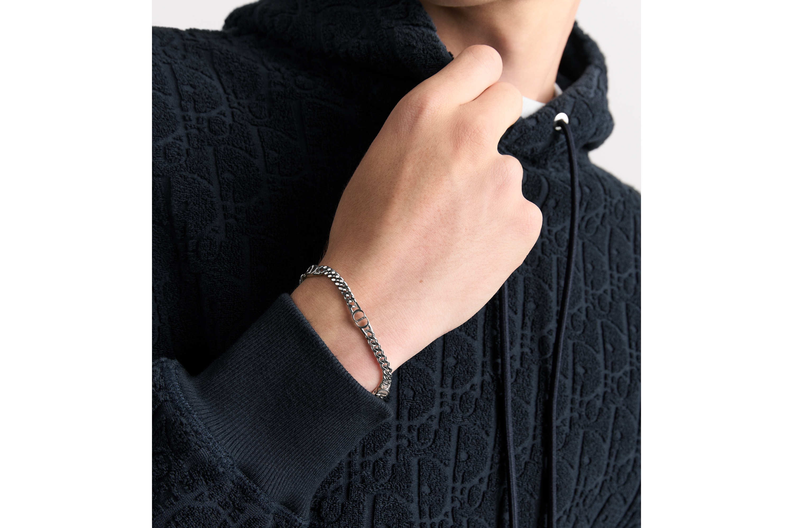 look_image_alt_prefix CD Icon 细链环手链 银质 E39