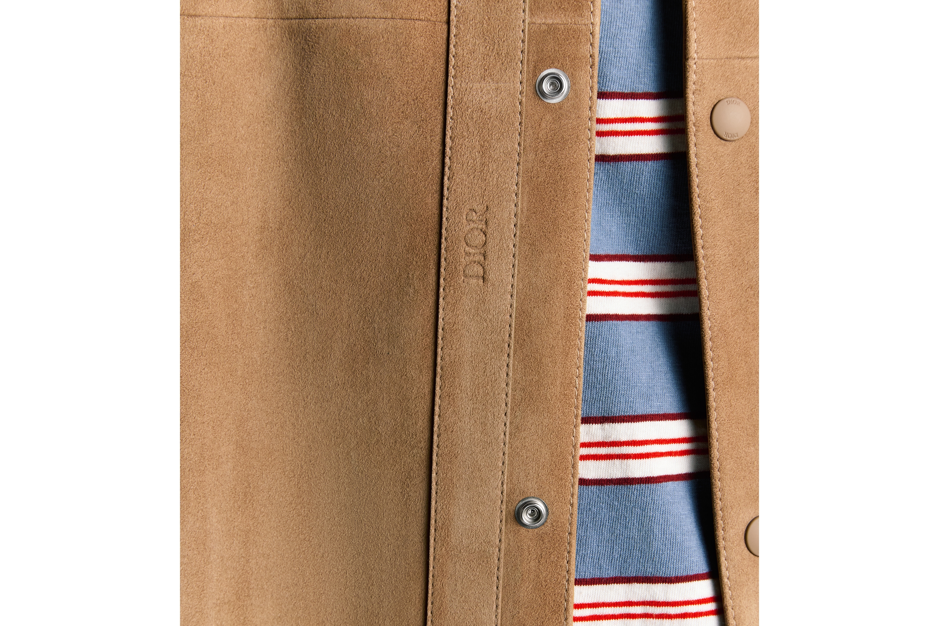 短夹克 棕色羊皮革 E04