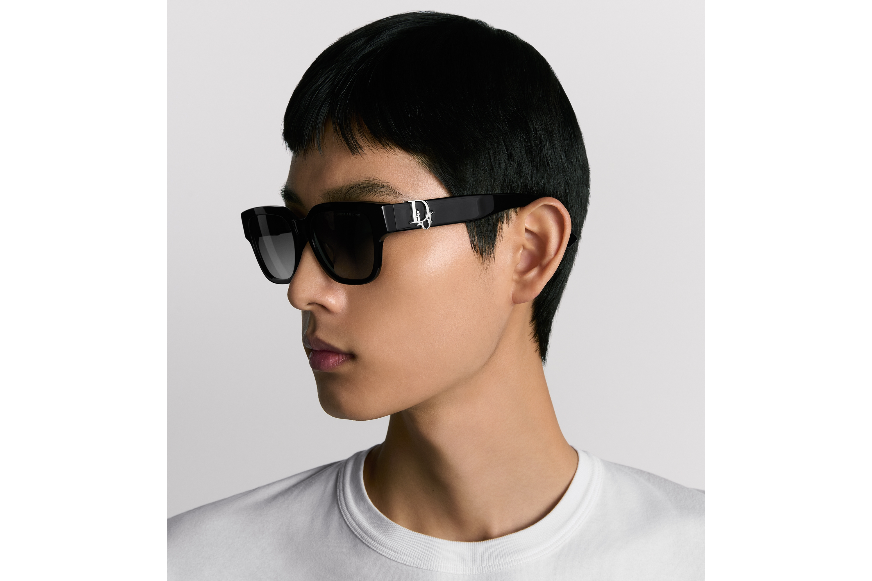 look_image_alt_prefix Dior Oblique S1F 太阳眼镜 黑色正方形镜框 E29