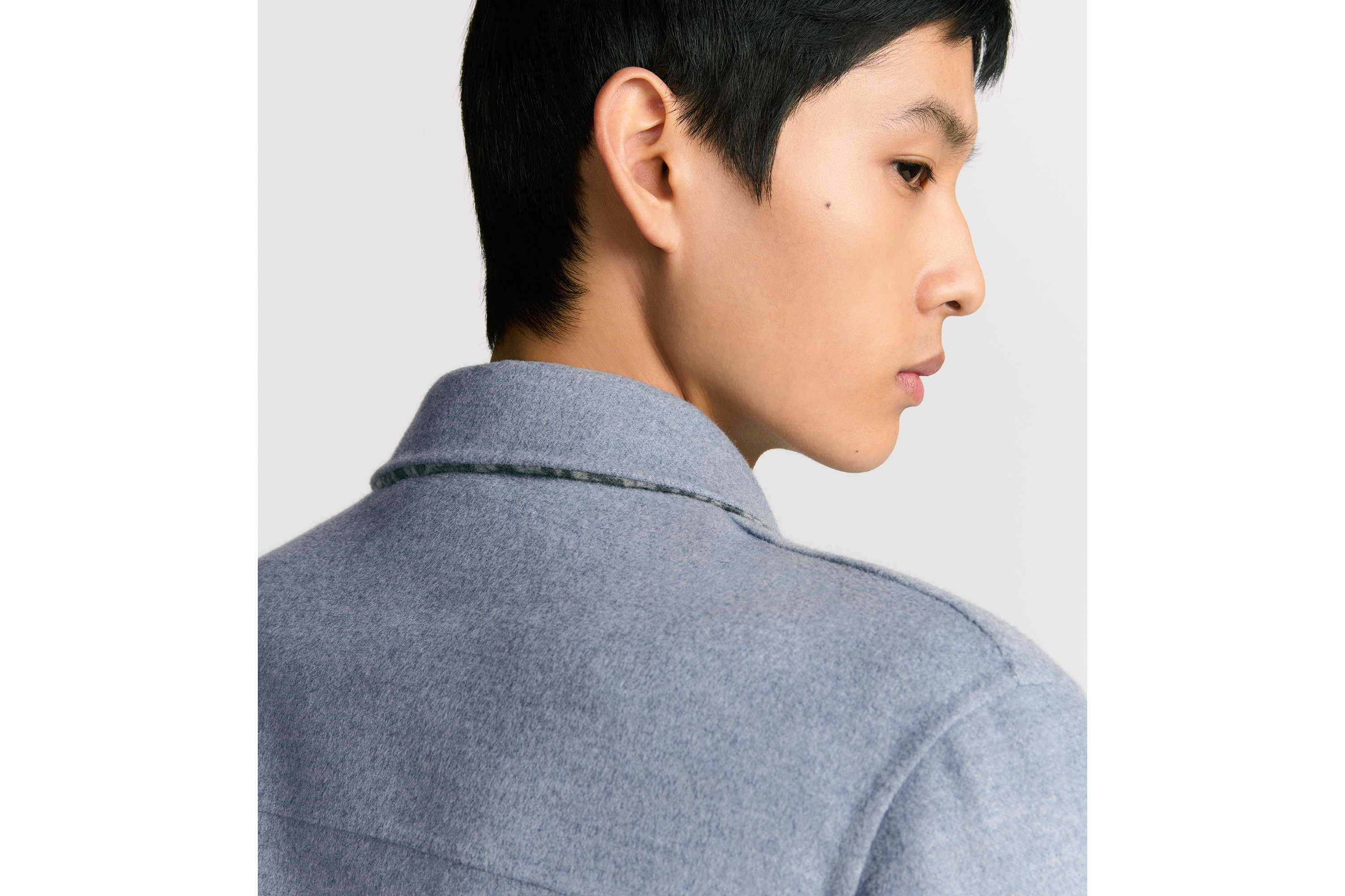 look_image_alt_prefix Dior Icons 工装夹克 蓝色双面绵羊毛和山羊绒混纺面料 E03