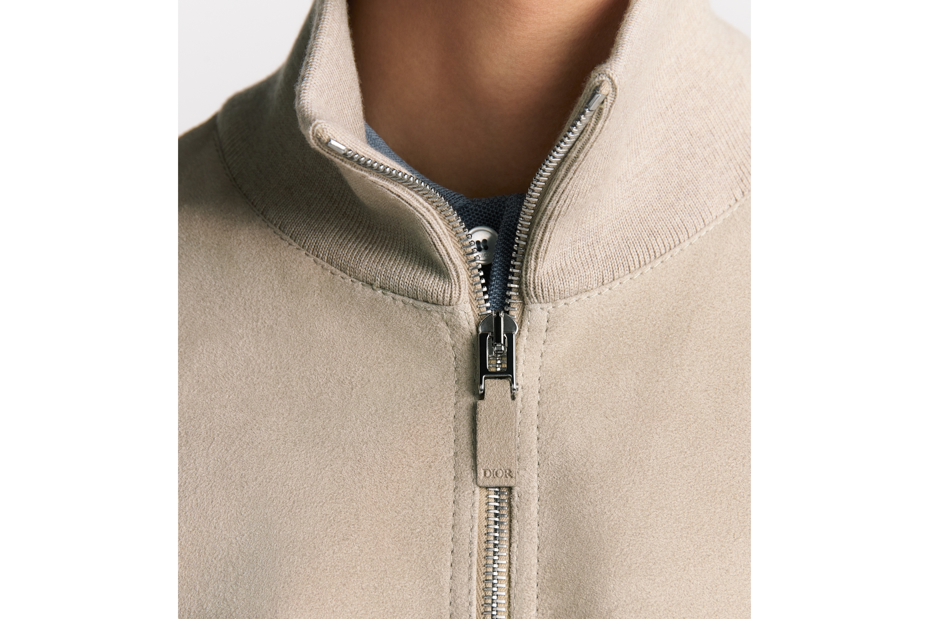 look_image_alt_prefix Dior Icons 针织衫 米色绵羊毛针织面料 E04