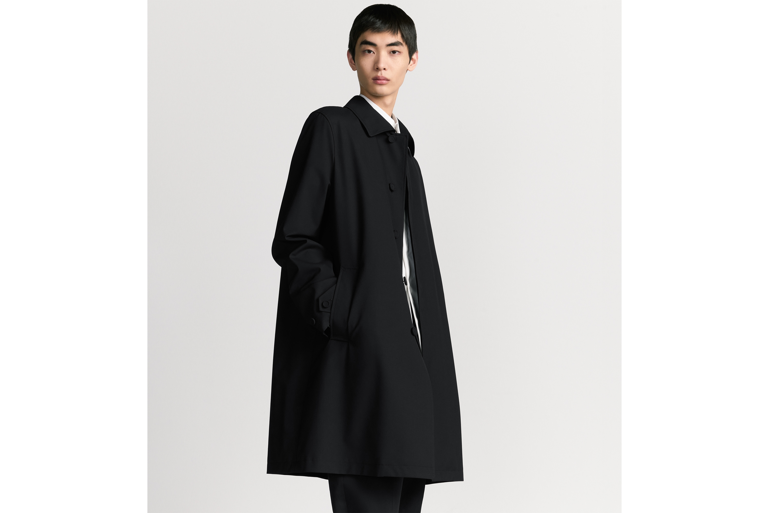 驾驶大衣 黑色科技面料 E01