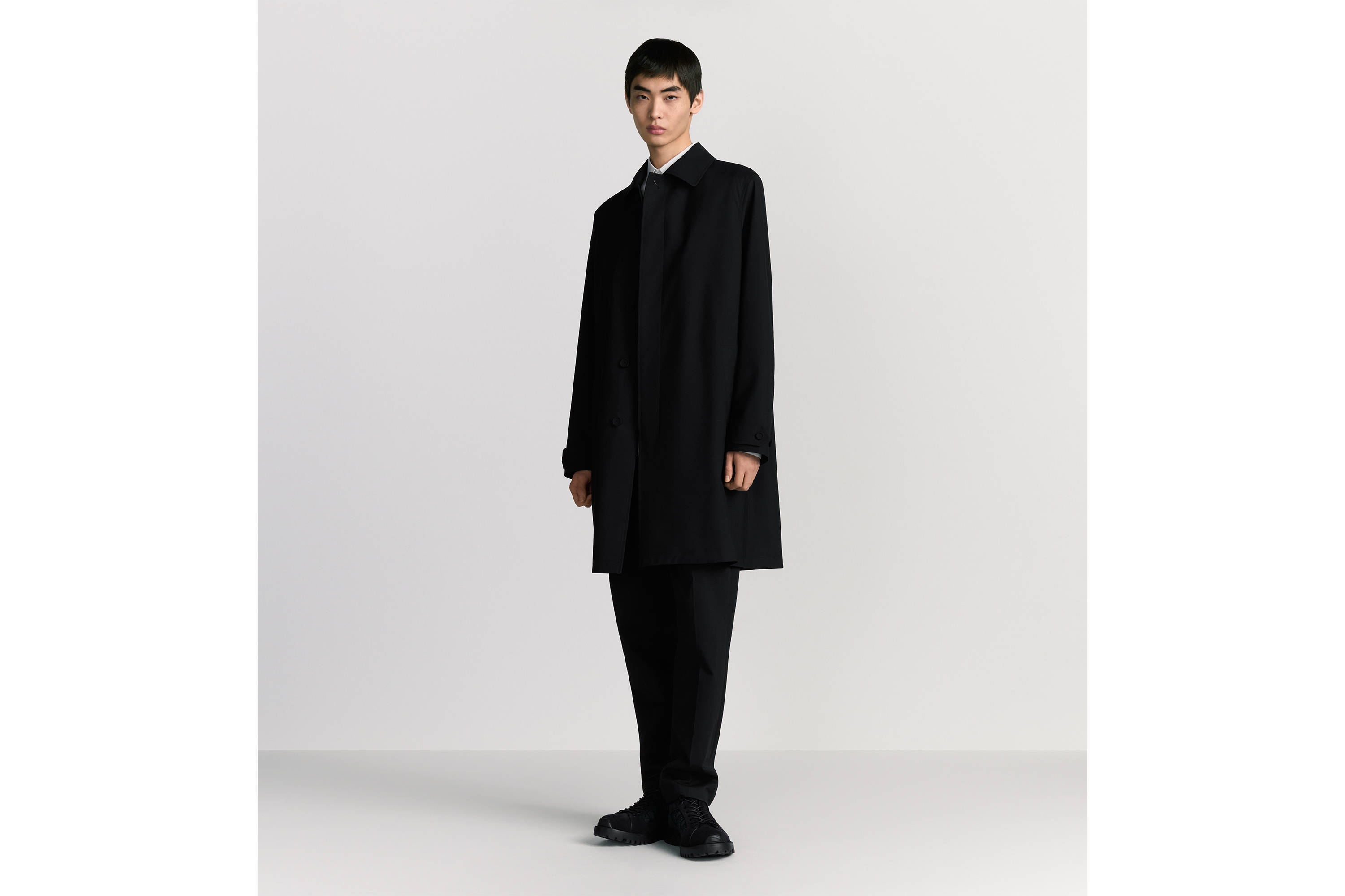 驾驶大衣 黑色科技面料 E02