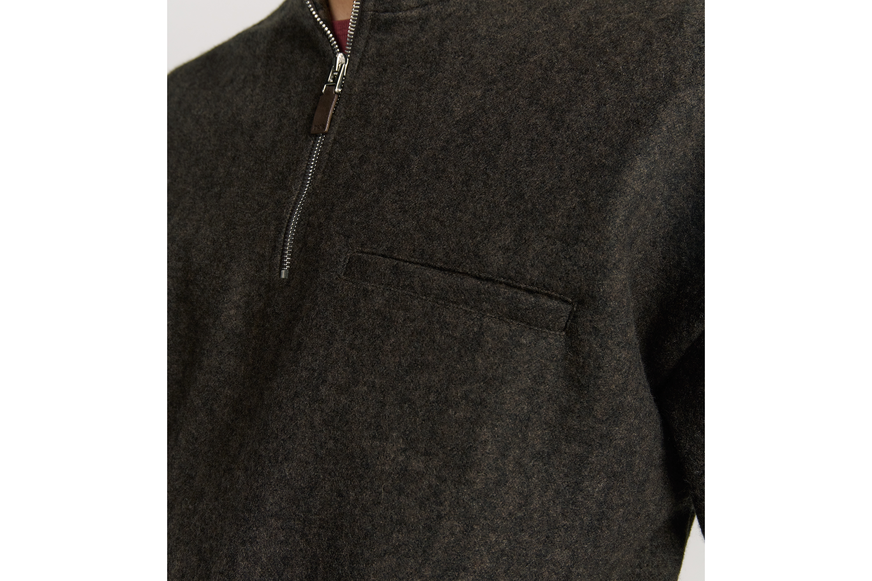 look_image_alt_prefix Dior Icons 卫衣 棕色山羊绒混纺提花面料 E10