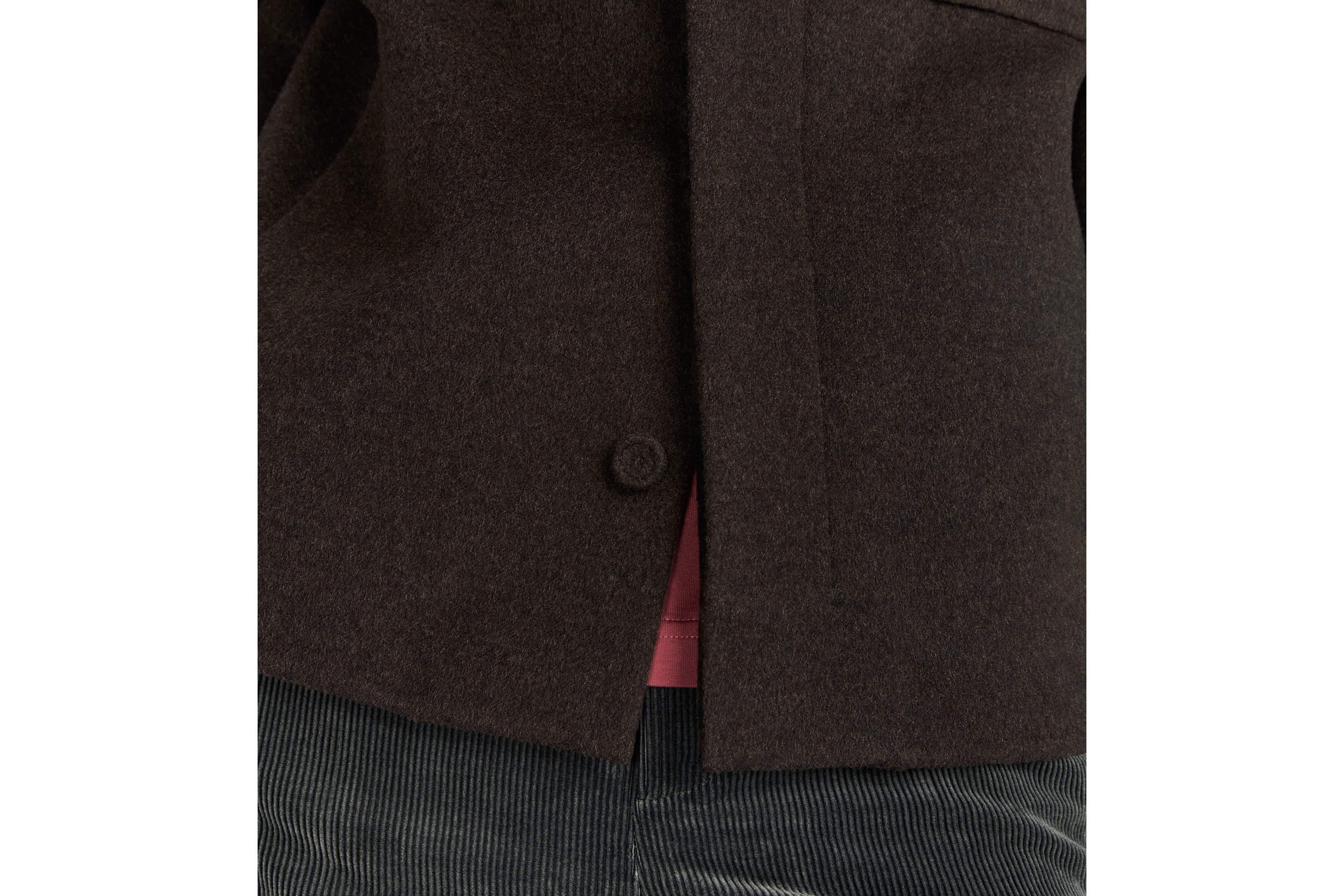 look_image_alt_prefix Dior Icons 工装夹克 棕色双面绵羊毛和山羊绒混纺面料 E04