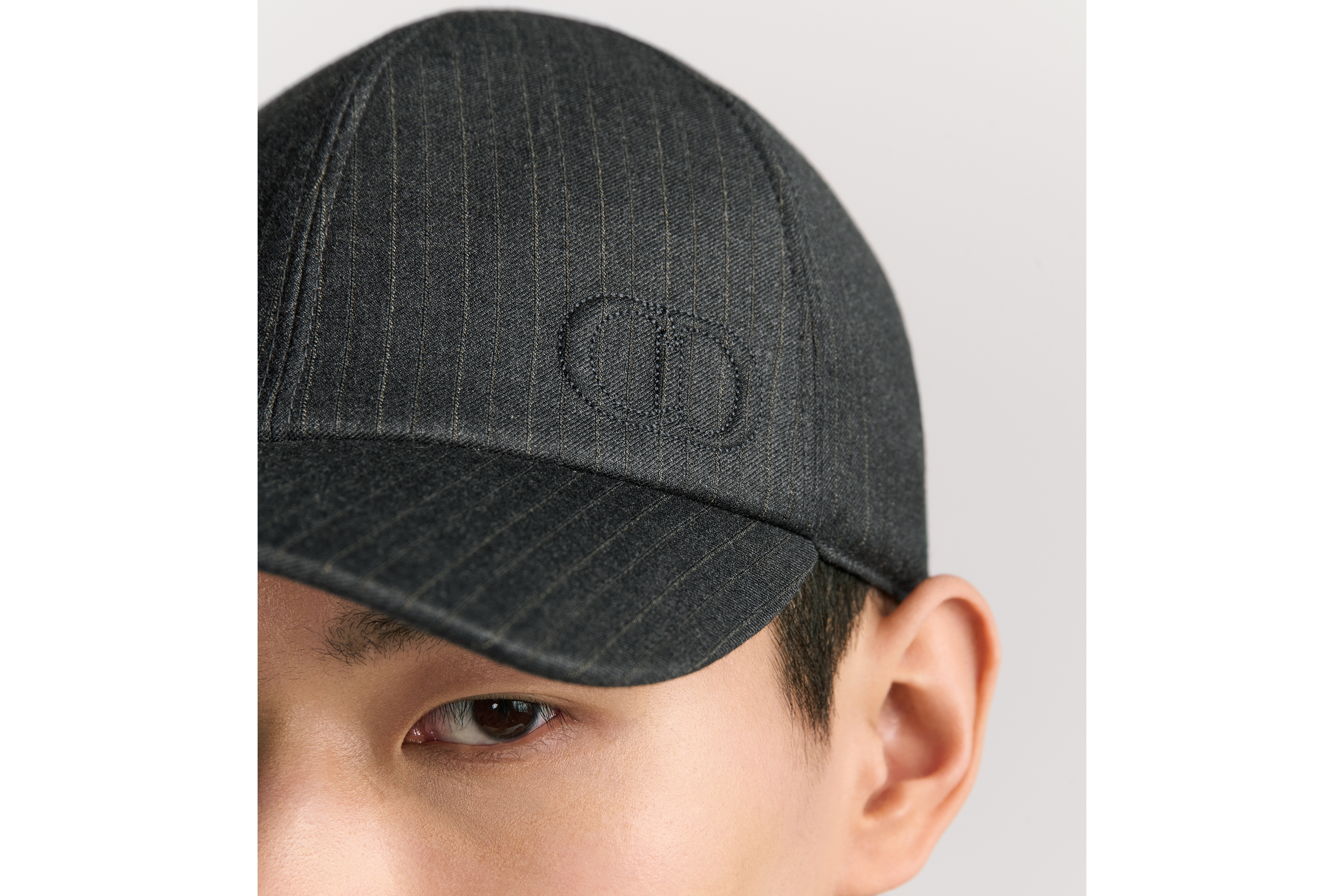 look_image_alt_prefix 棒球帽 灰色绵羊毛面料 CD Icon 刺绣 E28