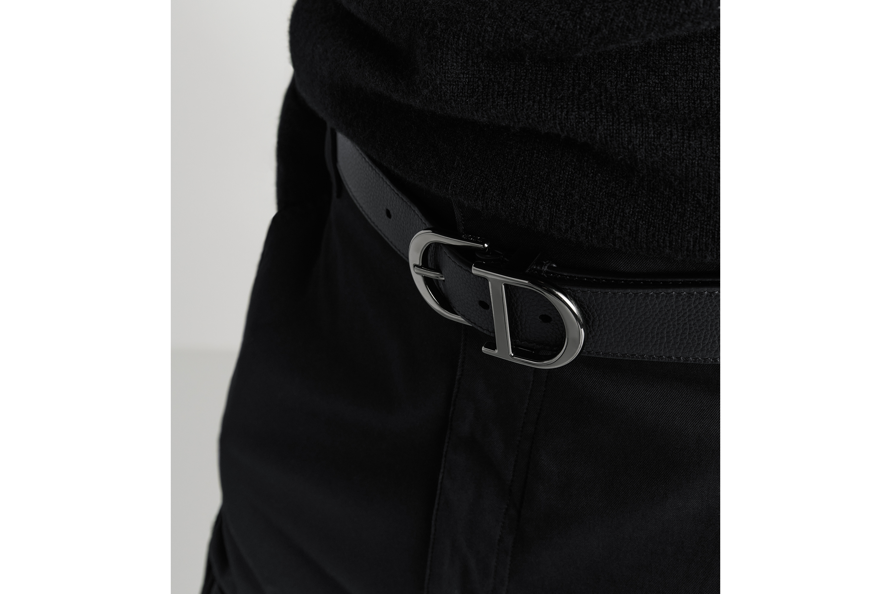 look_image_alt_prefix 腰带 33 毫米黑色粒面牛皮革 E46