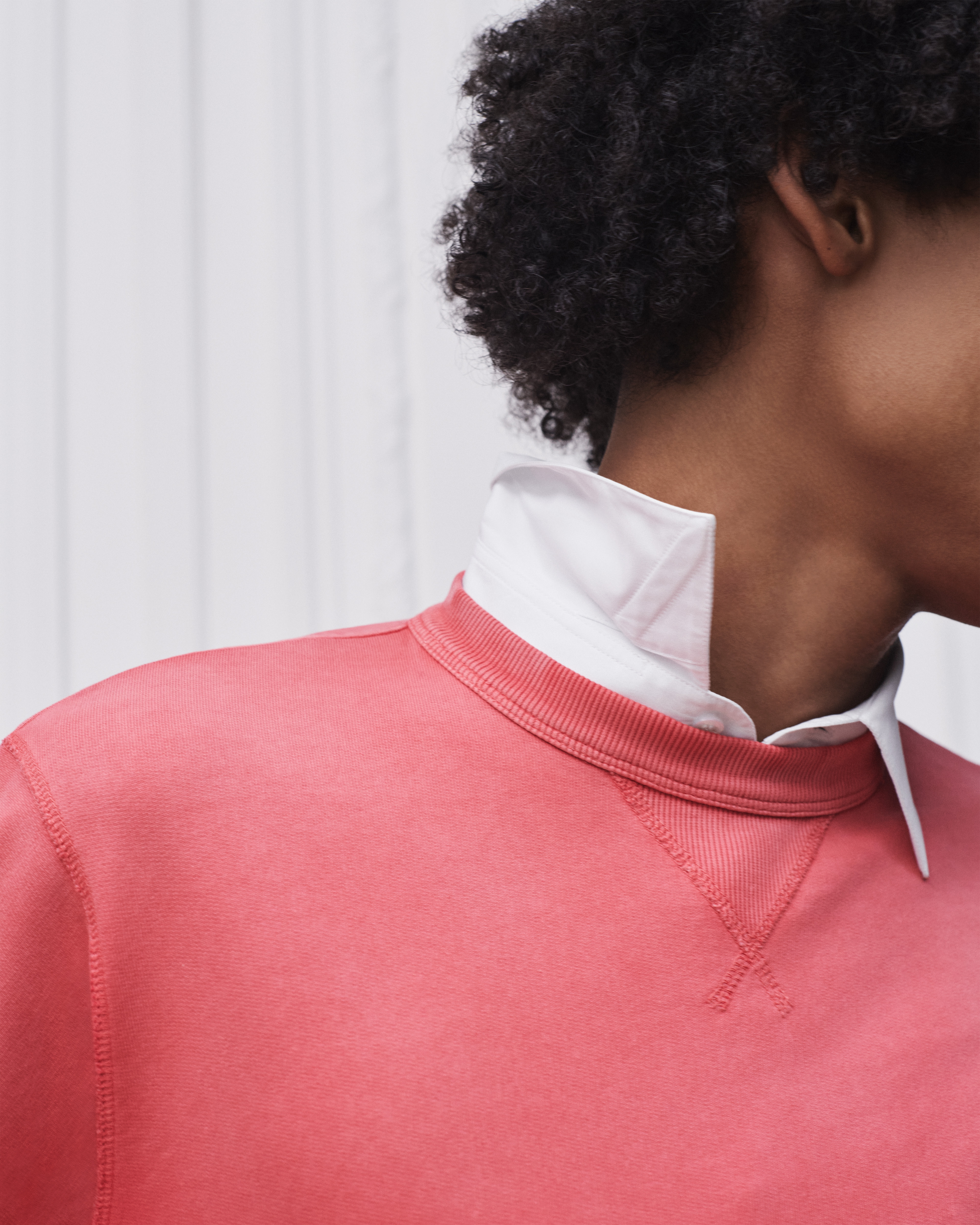 look_image_alt_prefix 卫衣 红色棉质起绒面料 Dior 刺绣 E06